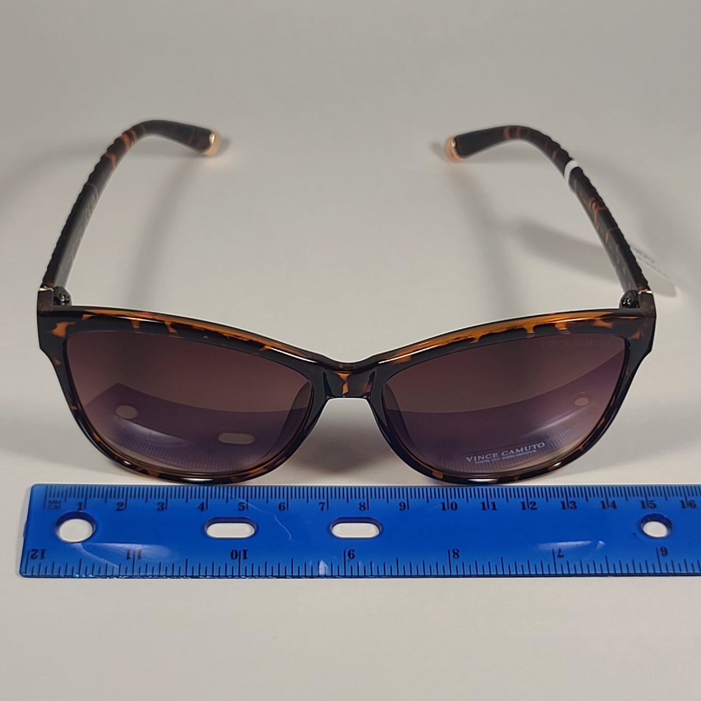 Vince Camuto VC1063 TS Cat Eye Sunglasses Brown Tortoise Frame Brown Gradient Lens - Sunglasses