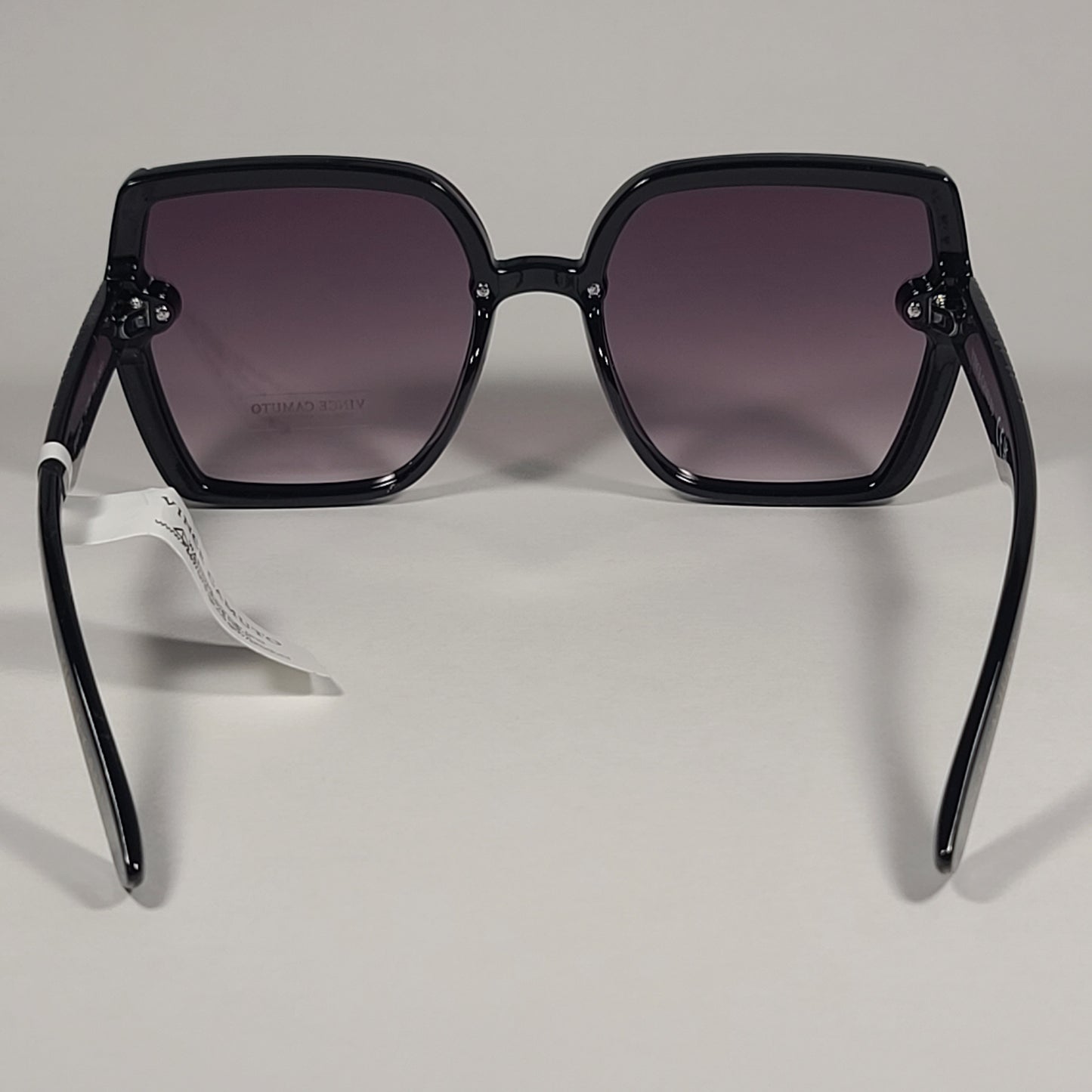 Vince Camuto VC1064 OX Oversize Butterfly Sunglasses Black Frame Smoke Gradient Lens - Sunglasses