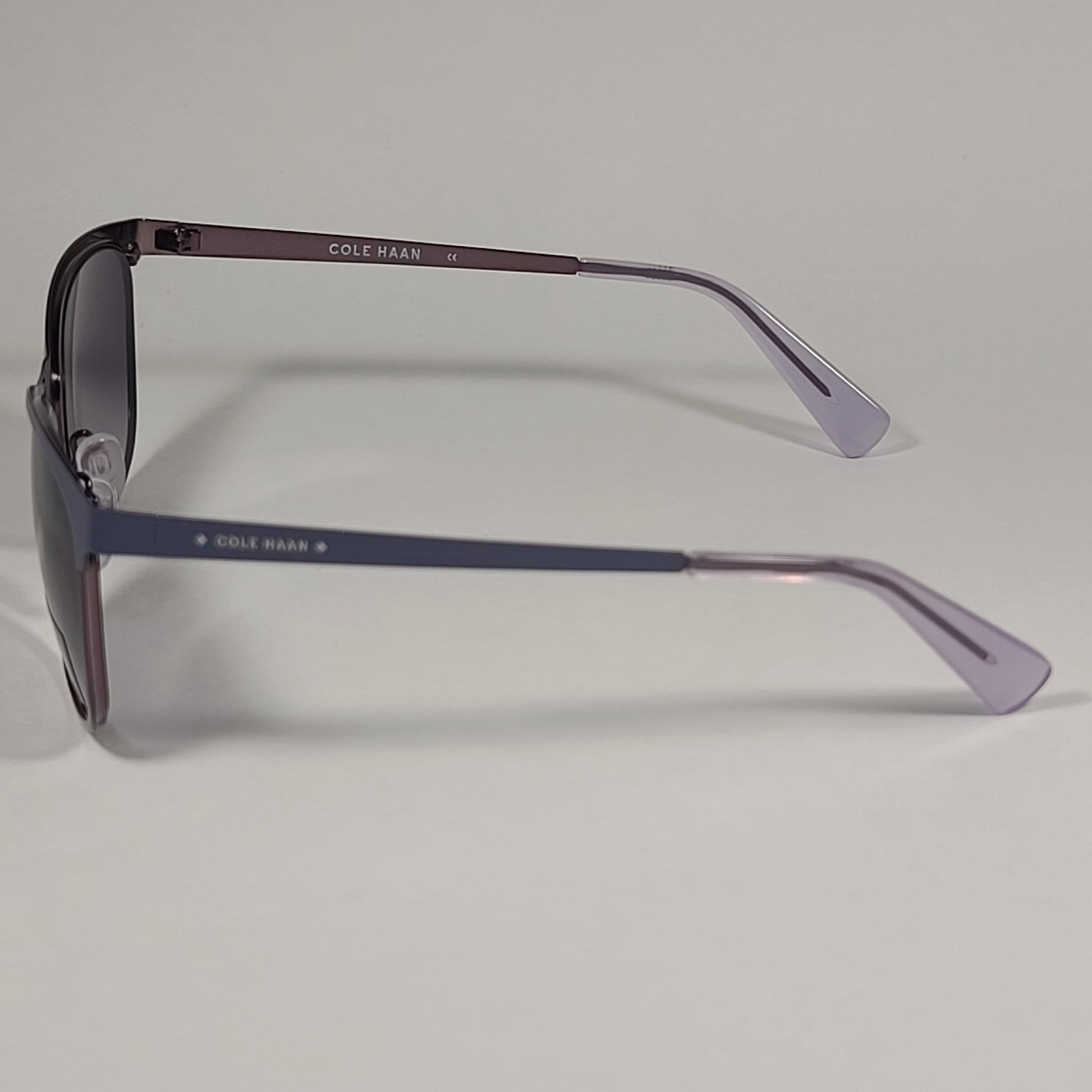 Cole Haan CH7018 516 LAVENDER Designer Sunglasses Lavender Themed Frame Smoke Gradient Lens - Sunglasses