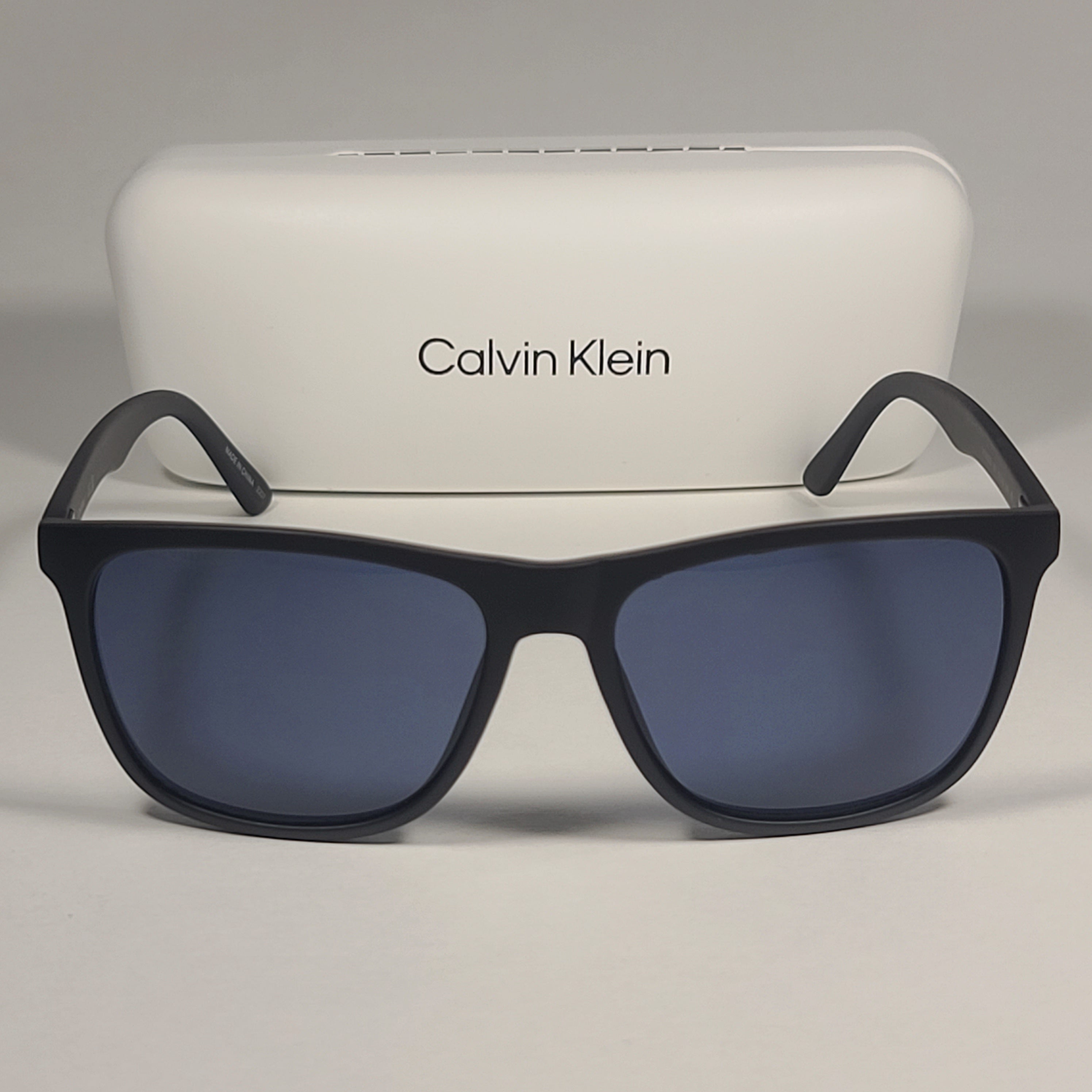 Calvin Klein Men s CK20520S 001 Black Sunglasses Blue