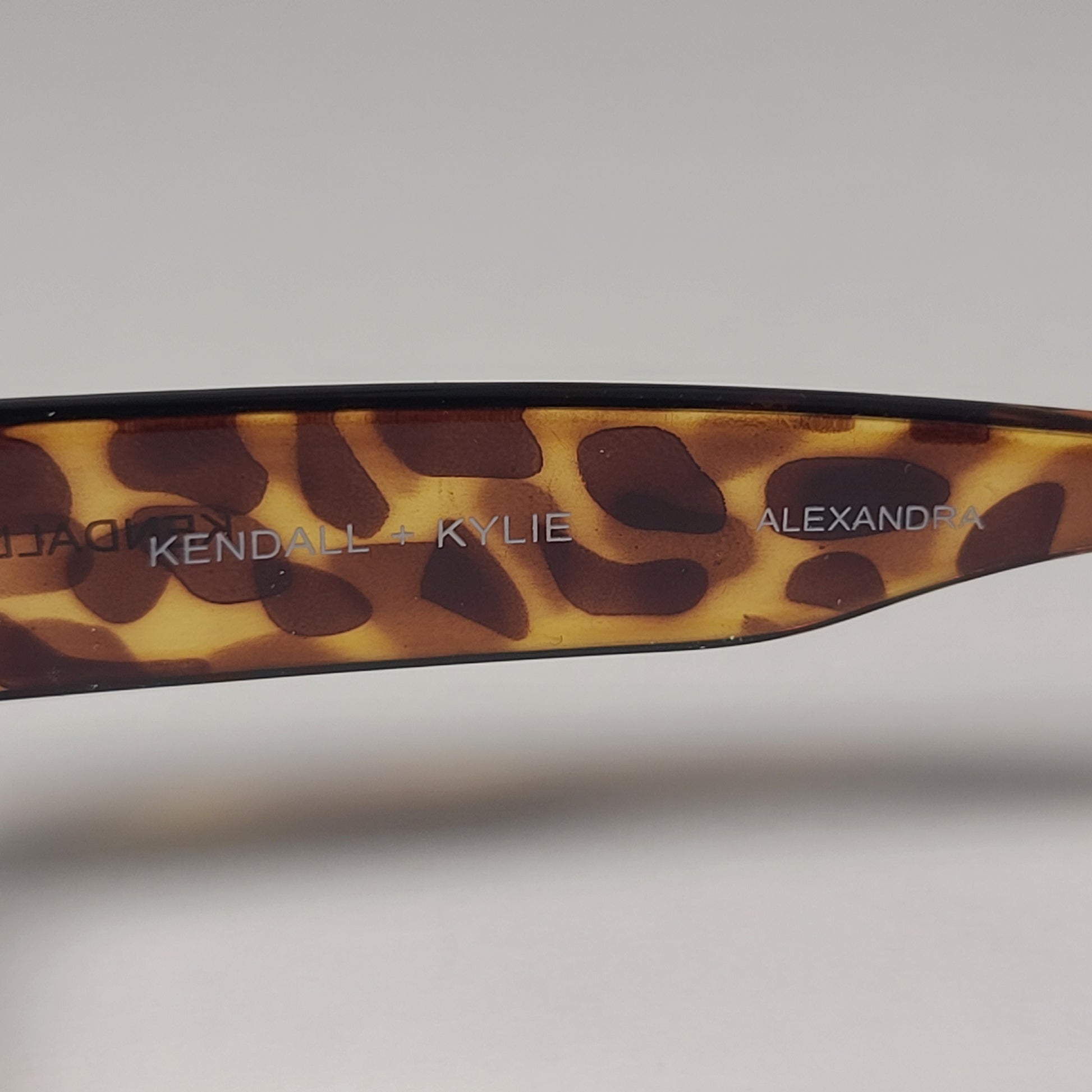 Kendall + Kylie Alexandra KK6143CE 215 Cat Eye Sunglasses Amber Demi / Brown Gradient Lens - Sunglasses