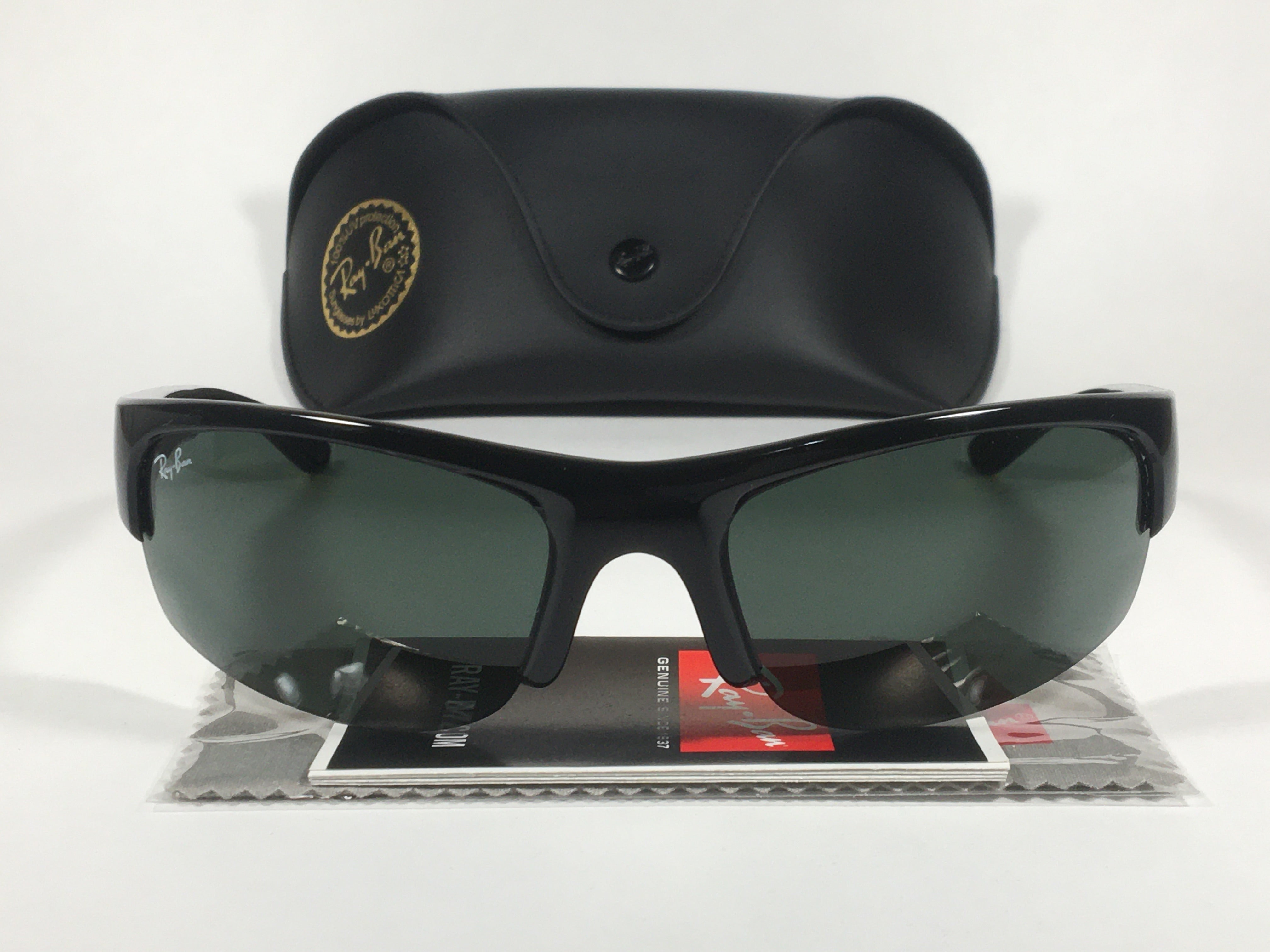 Ray-Ban Active Lifestyle Sunglasses RB4173 601/71 Sport Wrap Black 