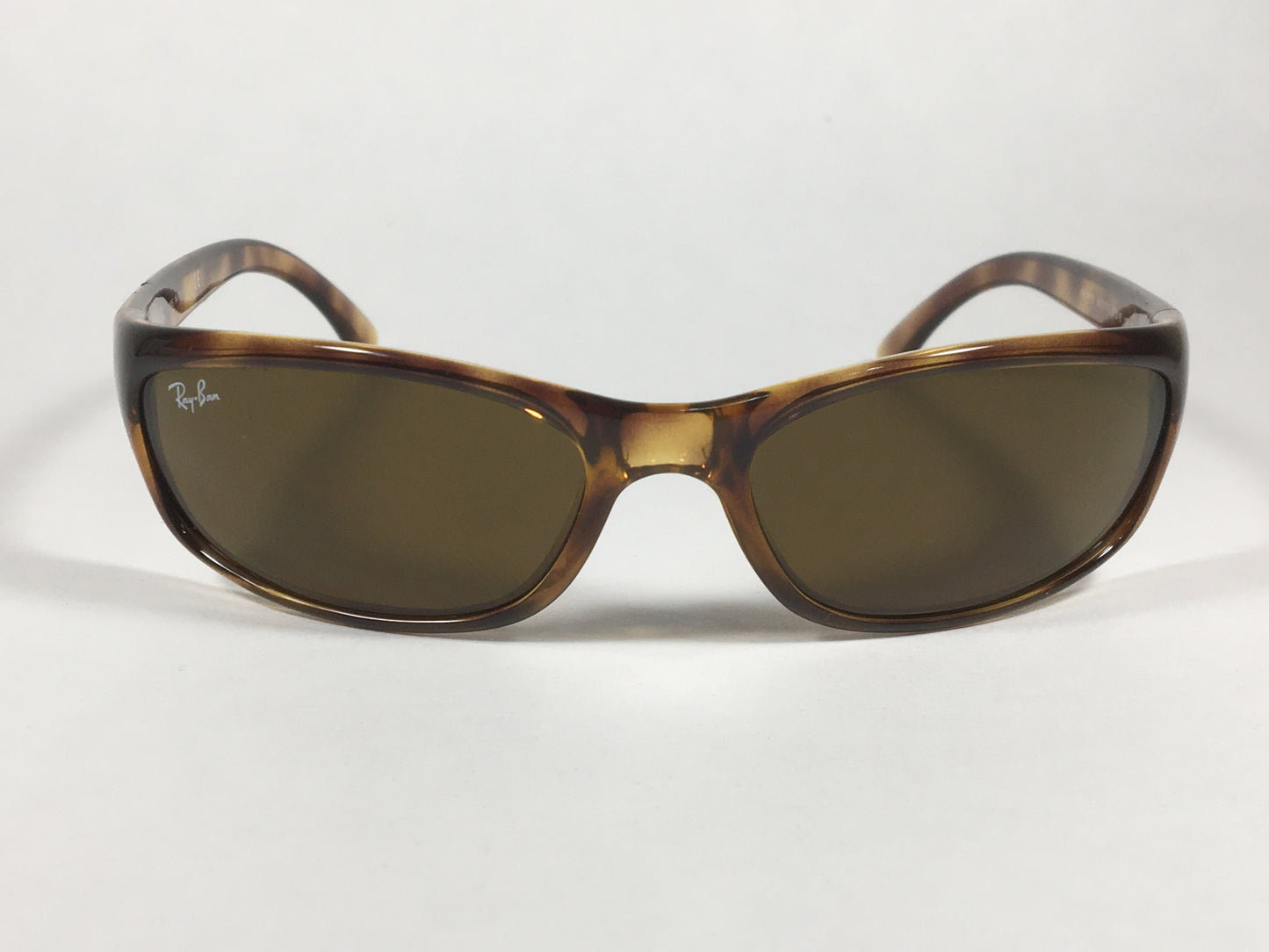 Ray-Ban Small Predator Active Lifestyle Sunglasses Brown Havana Frame Brown Lens RB4115 642/73 - Sunglasses