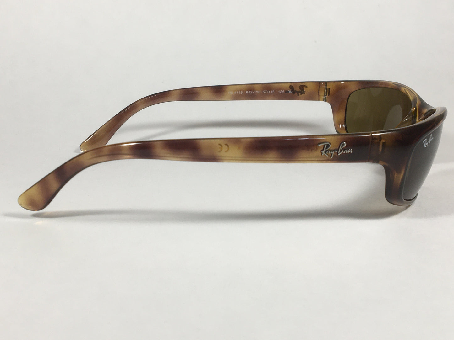 Ray-Ban Small Predator Active Lifestyle Sunglasses Brown Havana Frame Brown Lens RB4115 642/73 - Sunglasses