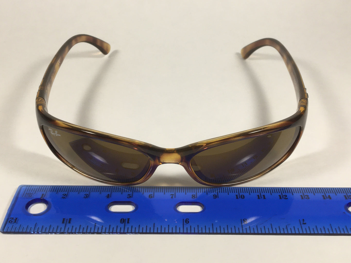 Ray-Ban Small Predator Active Lifestyle Sunglasses Brown Havana Frame Brown Lens RB4115 642/73 - Sunglasses