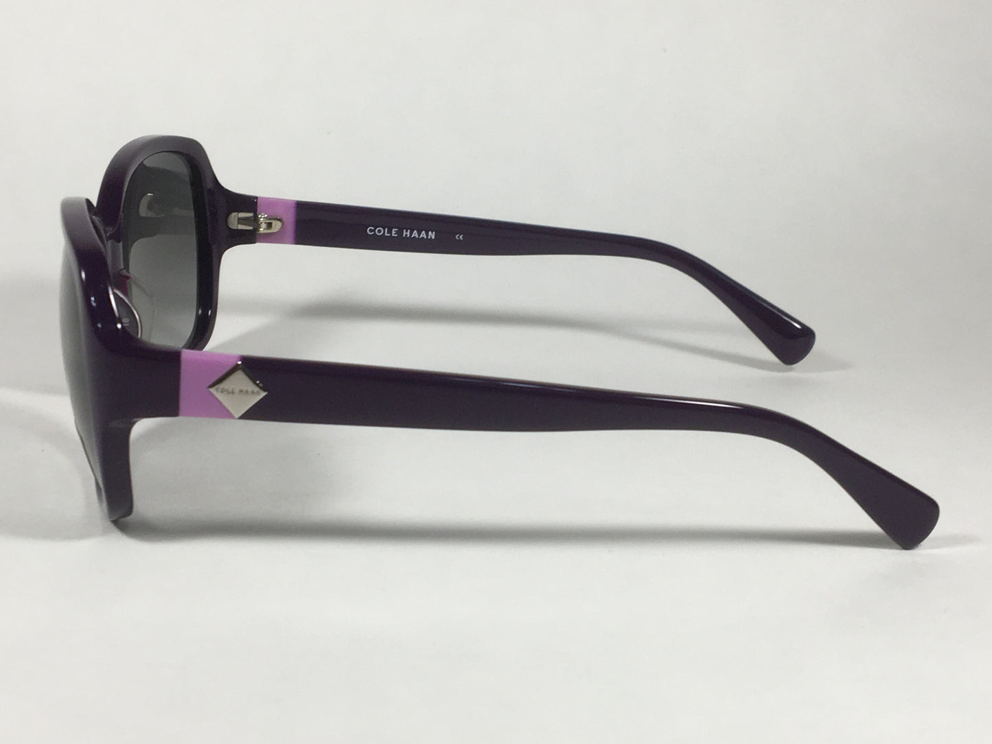 Cole Haan Butterfly Sunglasses Purple Frame Gray Gradient Lens CH7001 513 PURPLE - Sunglasses