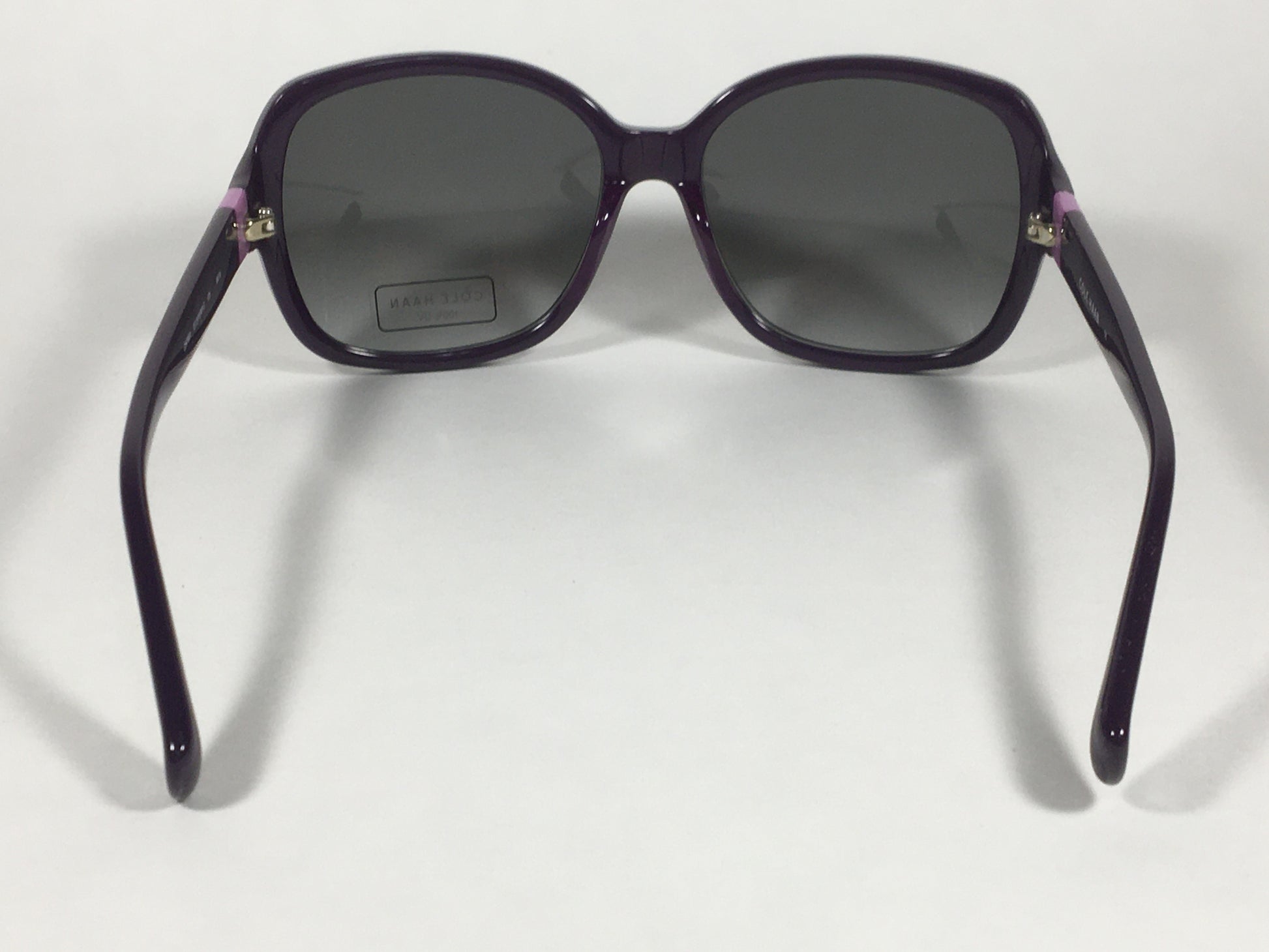 Cole Haan Butterfly Sunglasses Purple Frame Gray Gradient Lens CH7001 513 PURPLE - Sunglasses