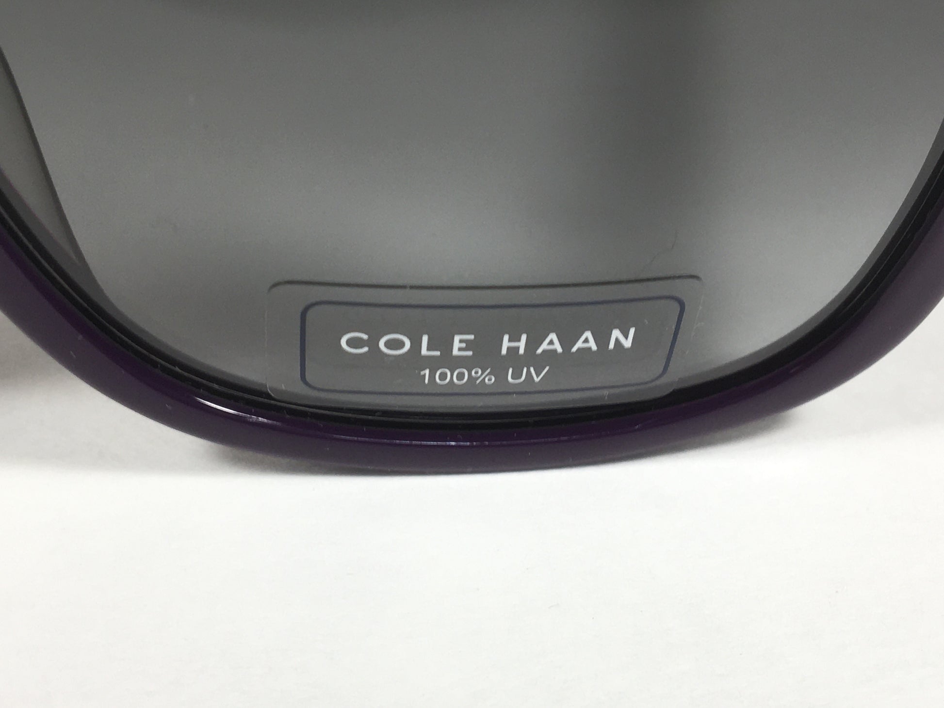 Cole Haan Butterfly Sunglasses Purple Frame Gray Gradient Lens CH7001 513 PURPLE - Sunglasses