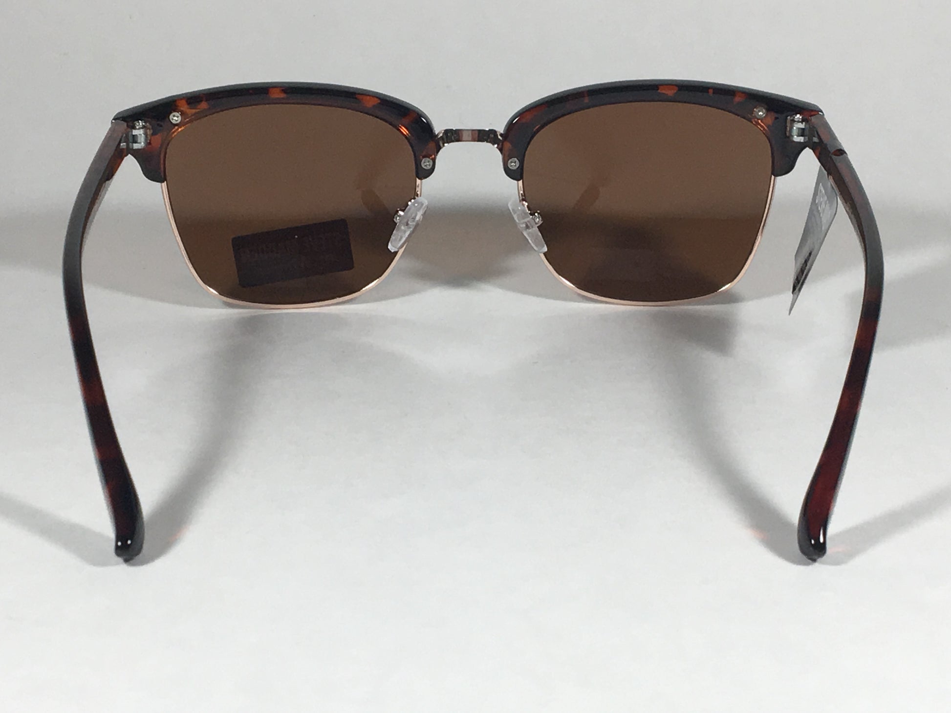 Steve Madden Soho Horn Rim Sunglasses Tortoise Gold Frame Brown Lens Smm87724 Tort - Sunglasses