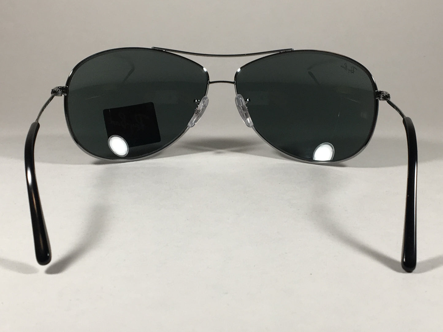 Ray-Ban Aviator Pilot Sunglasses Gunmetal Frame Gray Green Classic Lens Rb3454L 004/71 - Sunglasses