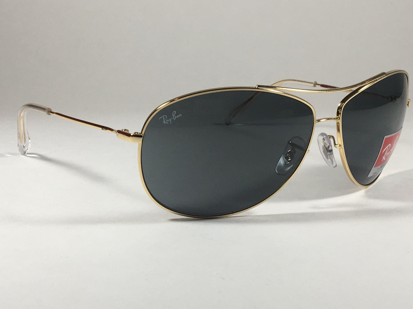 Ray-Ban Aviator Pilot Sunglasses Gold Metal Frame Large Green Lens Rb3454L 001/71 - Sunglasses