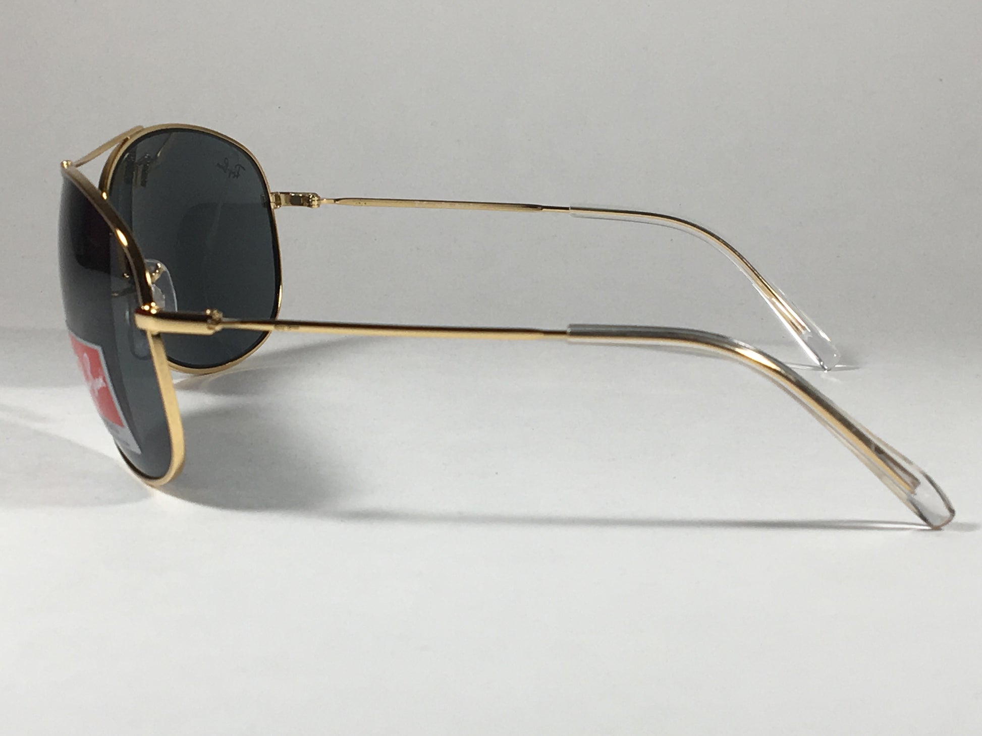 Ray-Ban Aviator Pilot Sunglasses Gold Metal Frame Large Green Lens Rb3454L 001/71 - Sunglasses