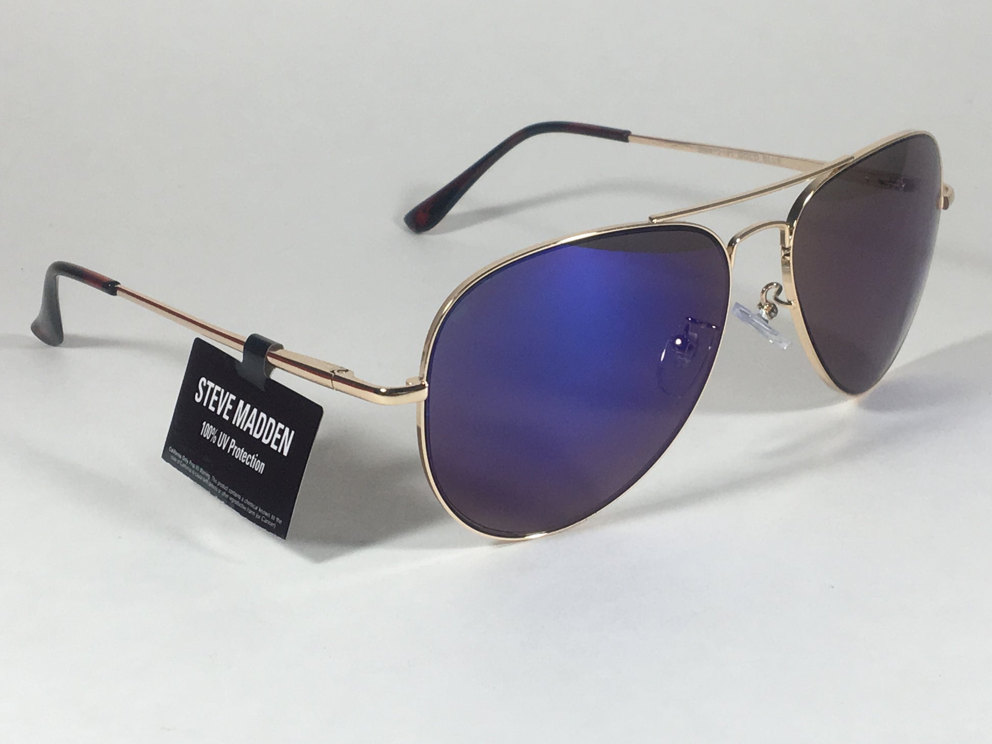 Steve madden clearance blue sunglasses