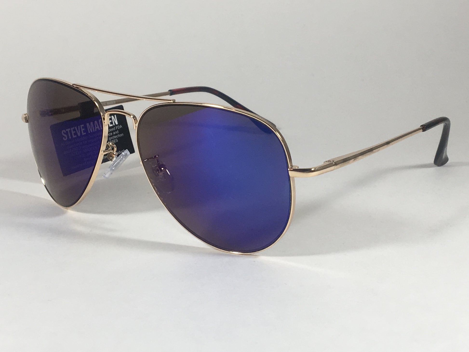 Steve madden clearance blue sunglasses