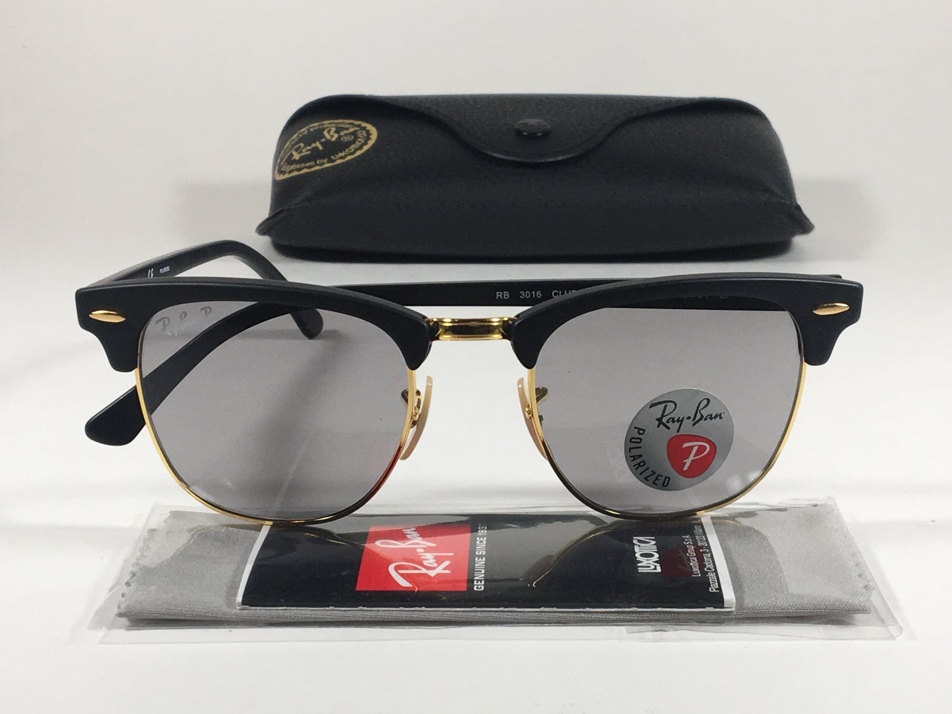 Ray ban rb3016 black on sale