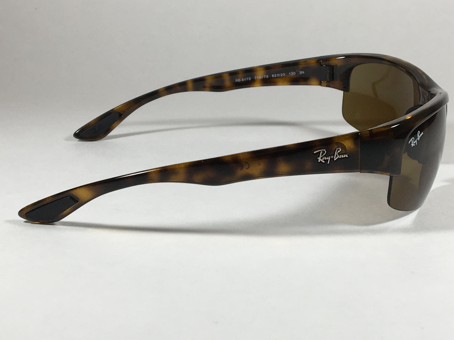 Ray-Ban Active Lifestyle Mens Sunglasses Rb4173 Sport Wrap Havana Brown Lens - Sunglasses