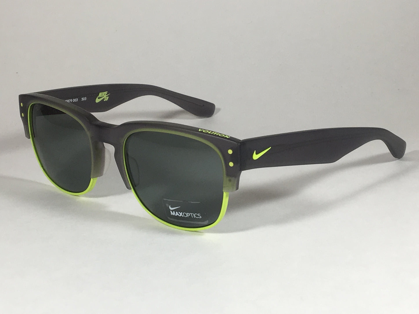 NIKE VOLITION Sunglasses EV0879 003 503 Clubmaster Matte Crystal Gray –  TheSunglassFashion