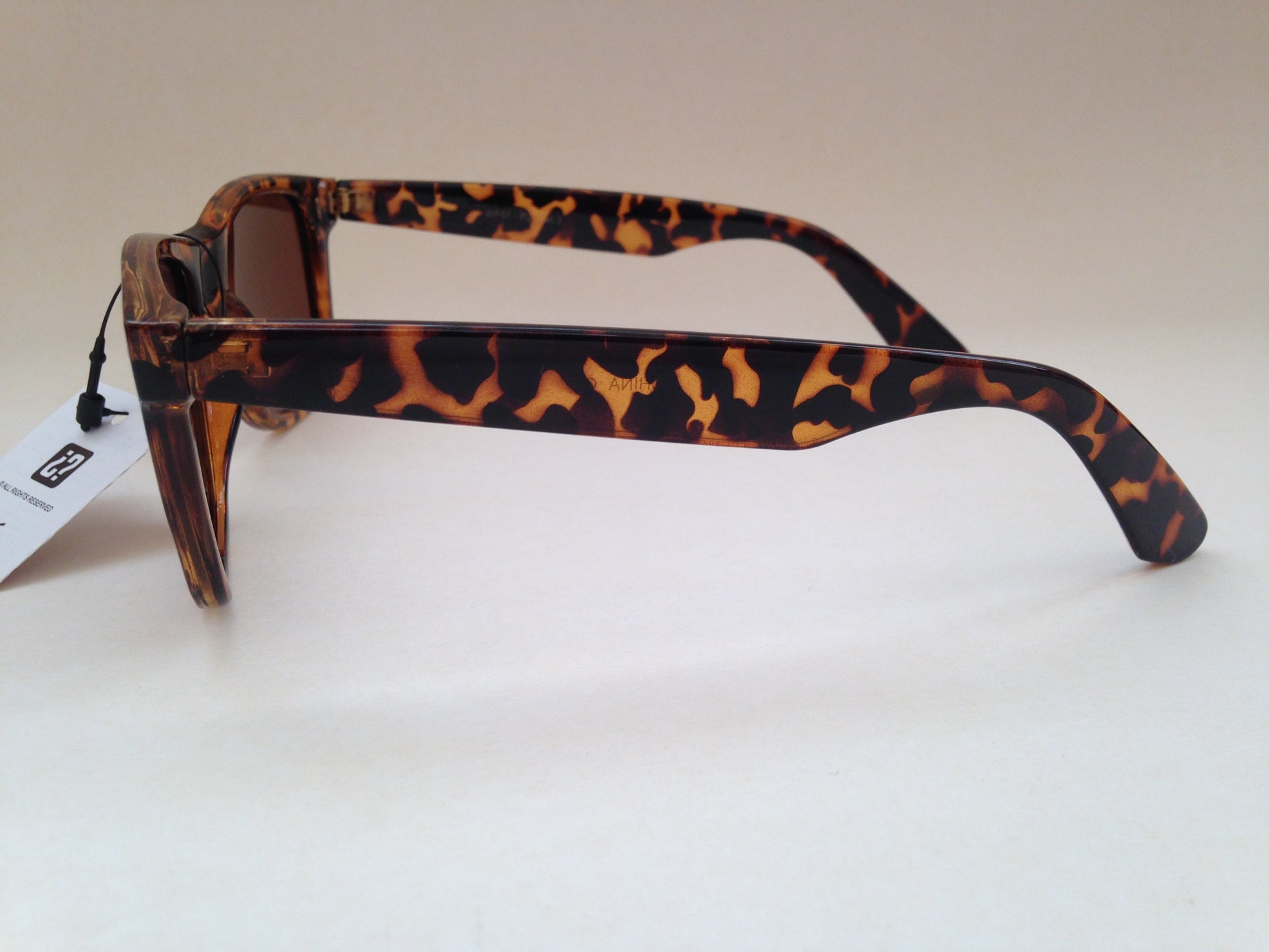Mens Sunglasses Polarized WF Matte Black Plastic Square Style
