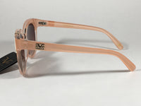 Versace 19V69 Italia Paola Rimless Cat Sunglasses Gold Glitter Brown a