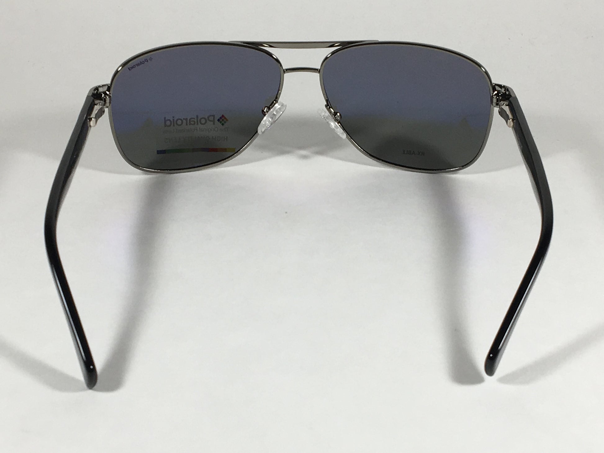 Polaroid Pld2005/s V81Ah Polarized Aviator Pilot Sunglasses Black Ruthenium Gray Frame With Gray Lens - Sunglasses