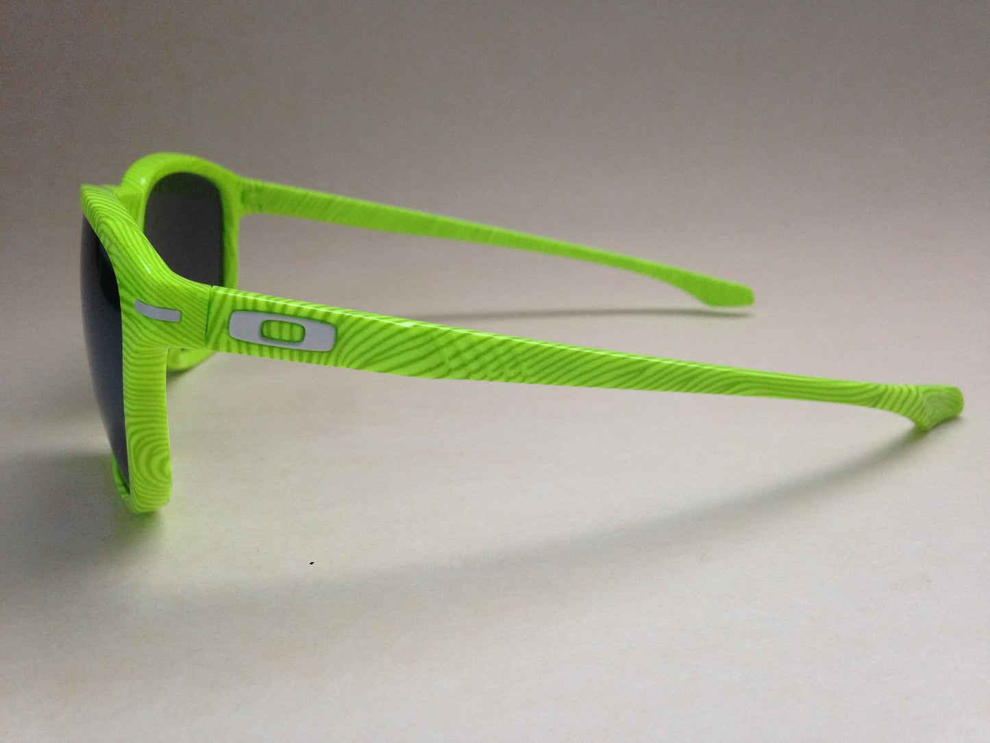 Oakley Enduro Oo9223-25 Sport Sunglasses Fingerprint Green Jade Iridium Mirror Lens - Sunglasses