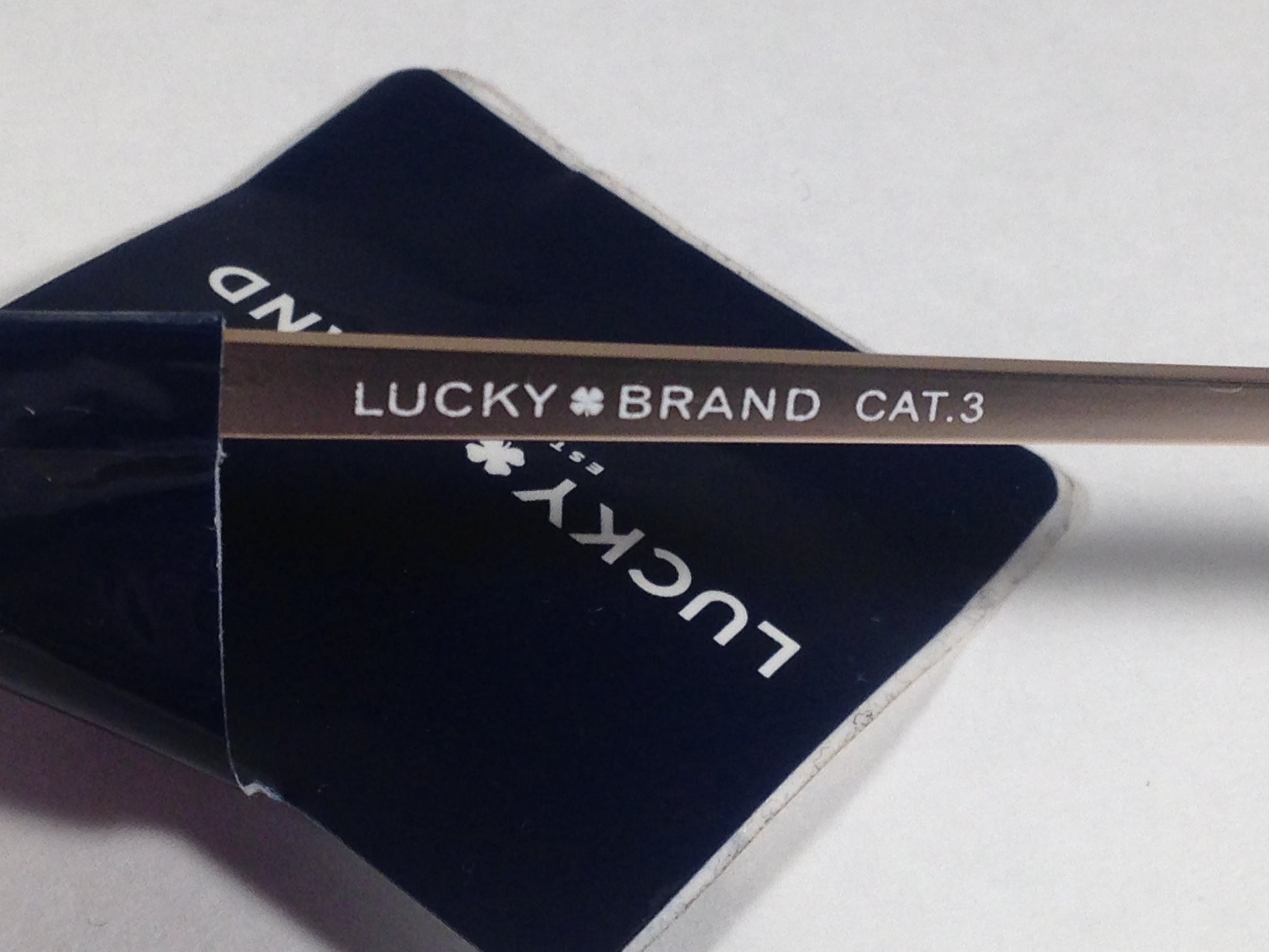 Lucky Brand Womens Round Aviator Sunglasses D926 Gold Black Gray Gradient Lens - Sunglasses