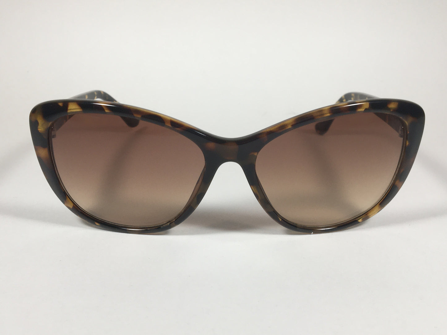 Calvin Klein Cat Eye Sunglasses CK19560S 235 Brown Tortoise Frame Brown Gradient Lens - Sunglasses