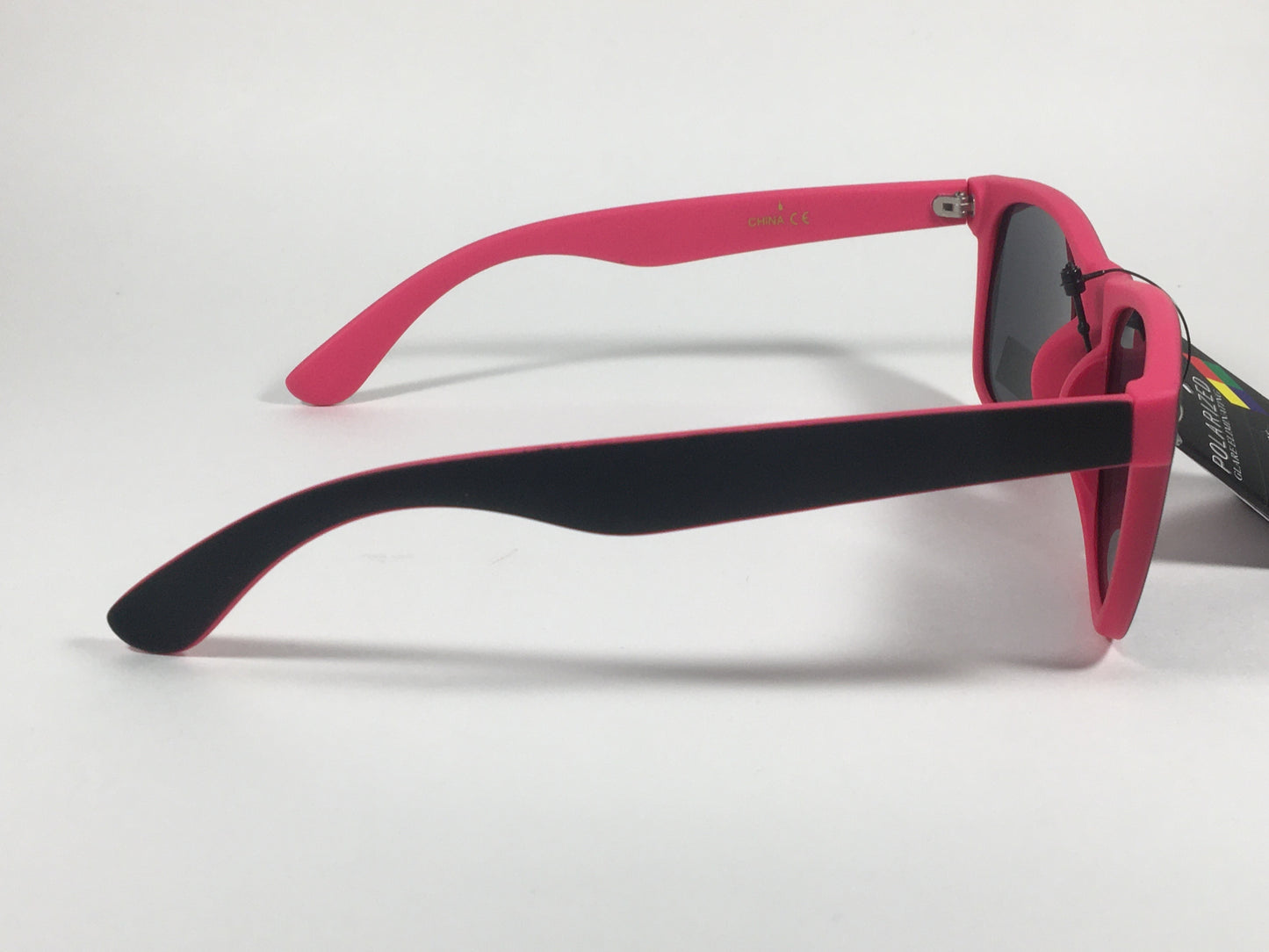 HD Polarized Sunglasses PZ-WF04-2TST Two Tone WF Man Girl Multiple Color Matte Rubber Finish - Sunglasses