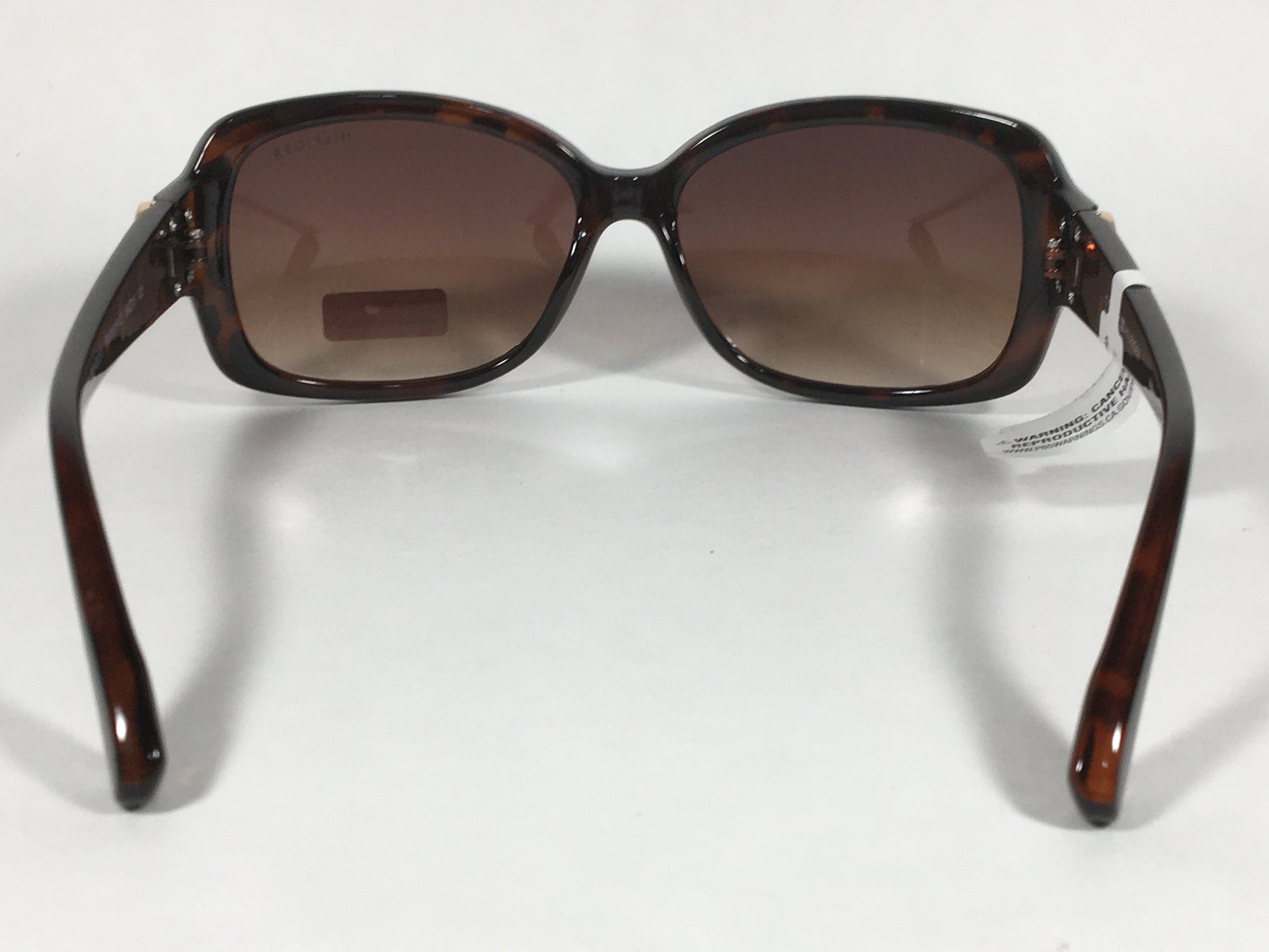 Tommy Hilfiger Quinn Oval Sunglasses Brown Tortoise Frame Brown Gradient Lens QUINN WP OL273 - Sunglasses