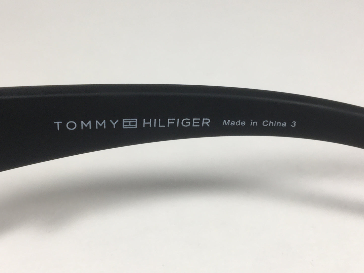 Tommy Hilfiger Jesse Sport Wrap Sunglasses Matte Black Green Lens JESSE MP OM81 - Sunglasses