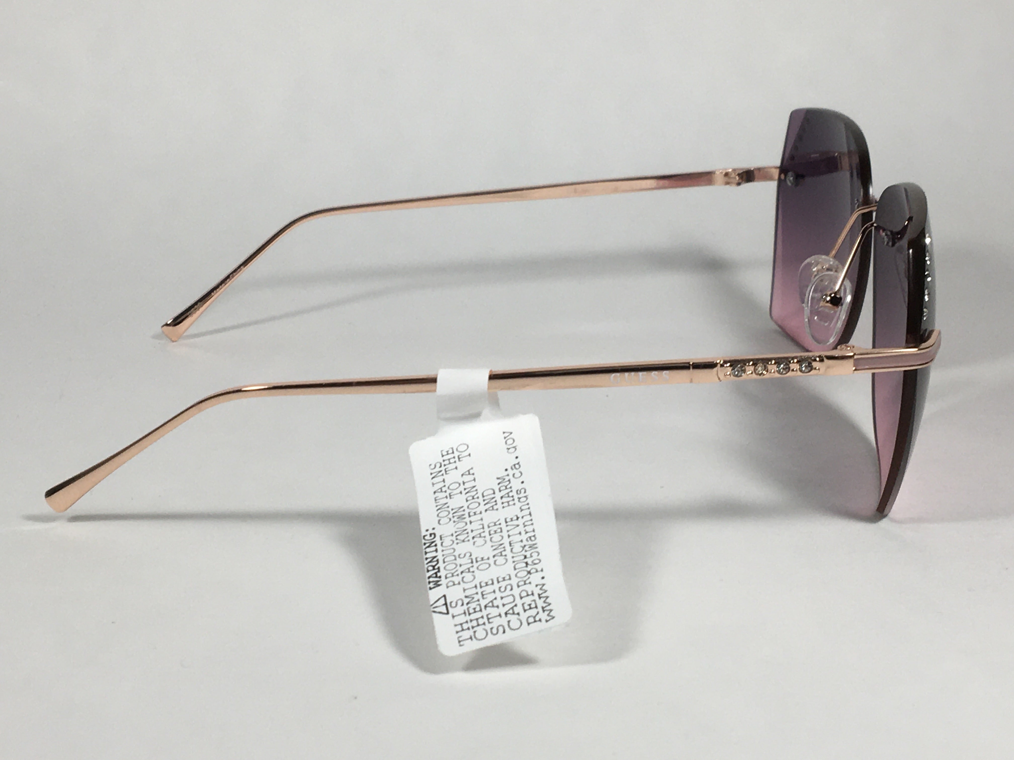 Guess rimless glasses best sale