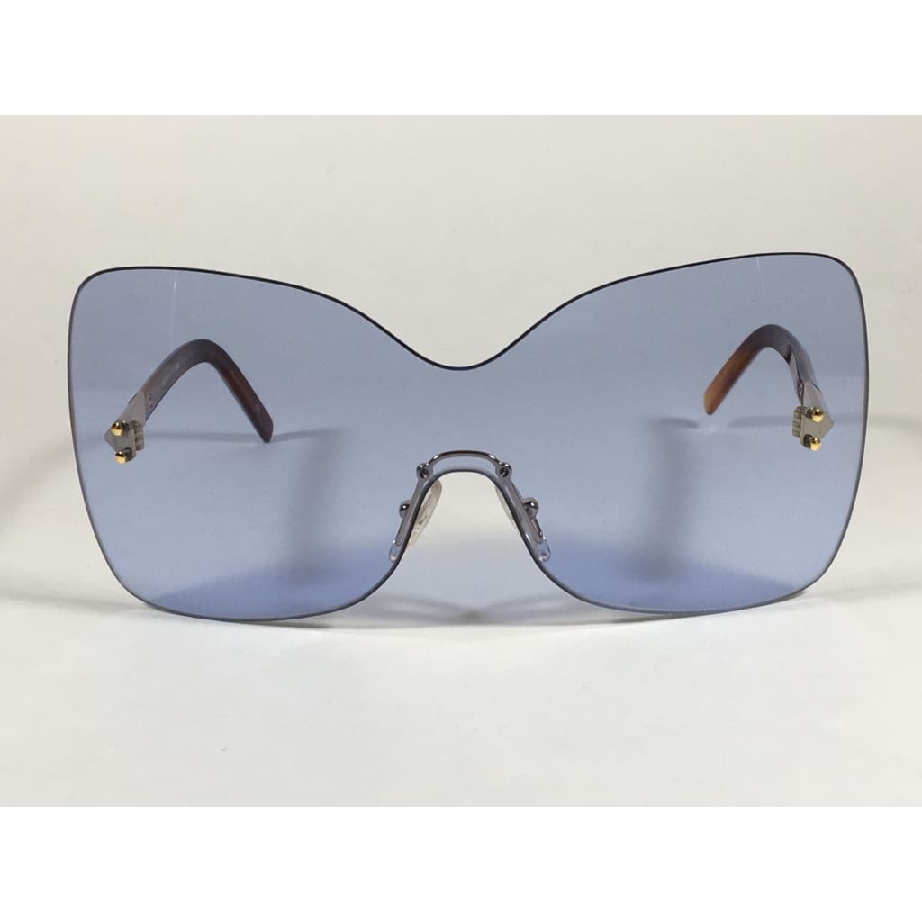 Authentic FENDI Shield Sunglasses FS5273 424-65-20-135 Blue 100