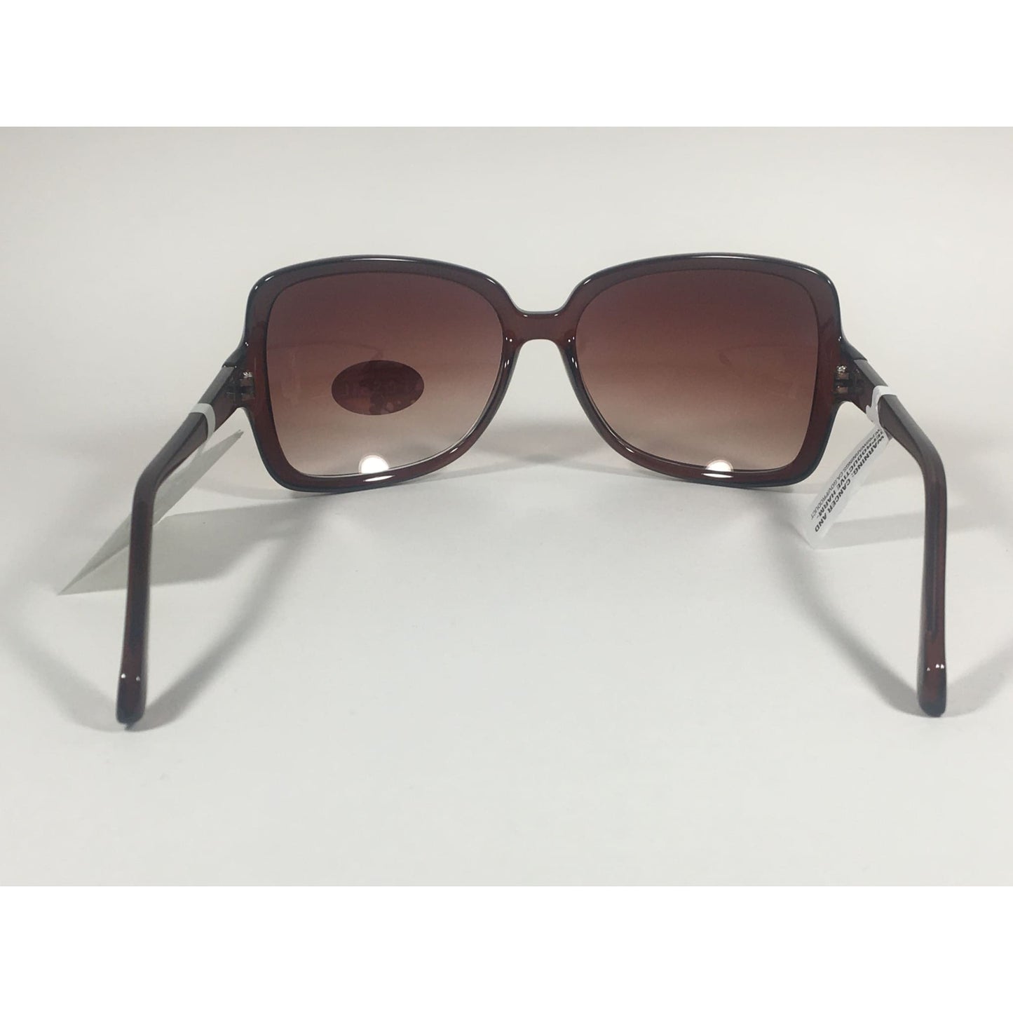 Fossil Butterfly Sunglasses FW40 Dark Brown Crystal Frame Brown Gradient Lens - Sunglasses