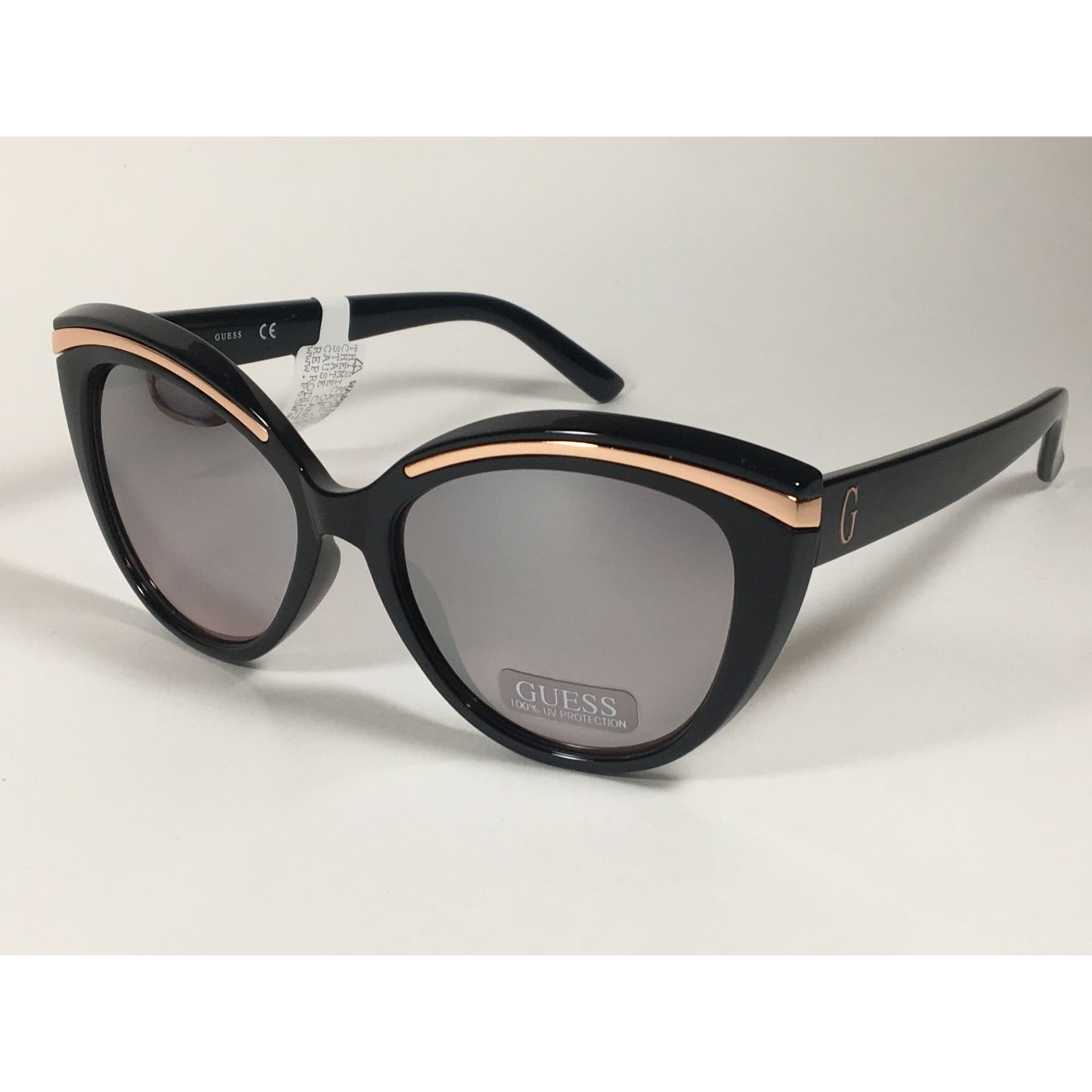 Guess black shop cat eye sunglasses