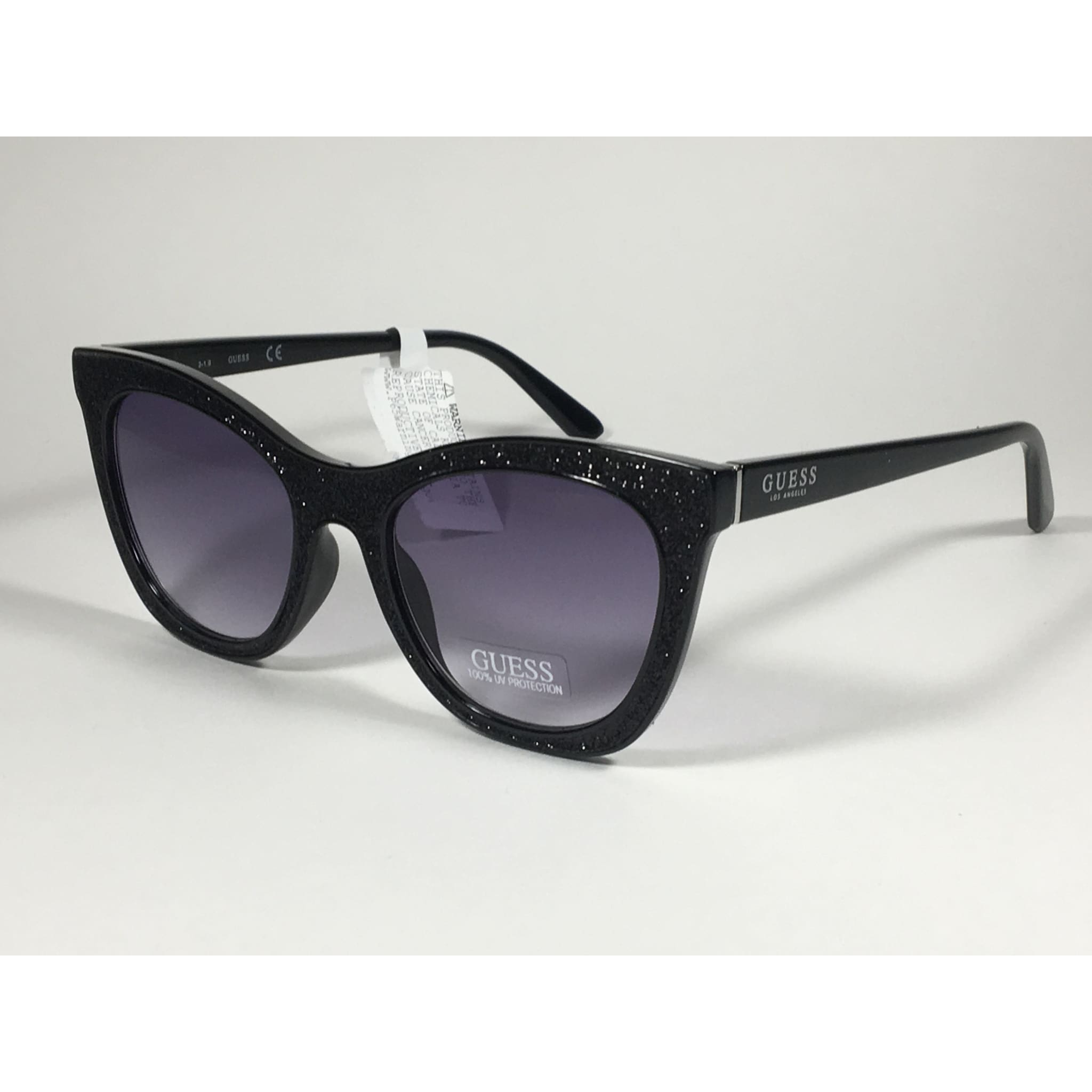 Black glitter sunglasses sale