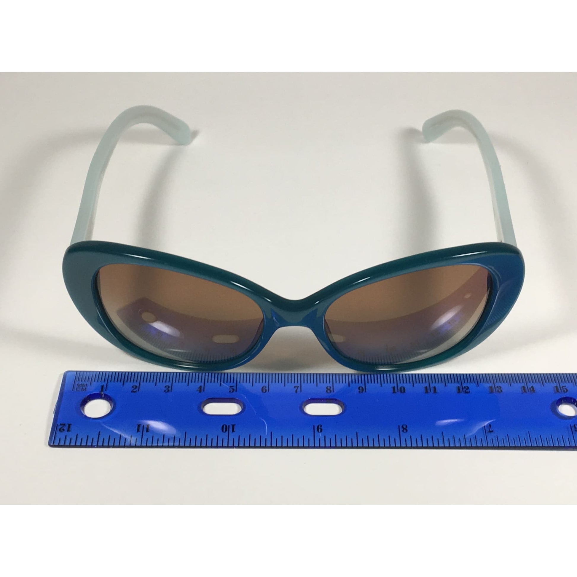 Kate Spade Emery Cat Eye Sunglasses Aqua Sea Glass Brown Gradient Lens Emery/s 0JGW WB - Sunglasses