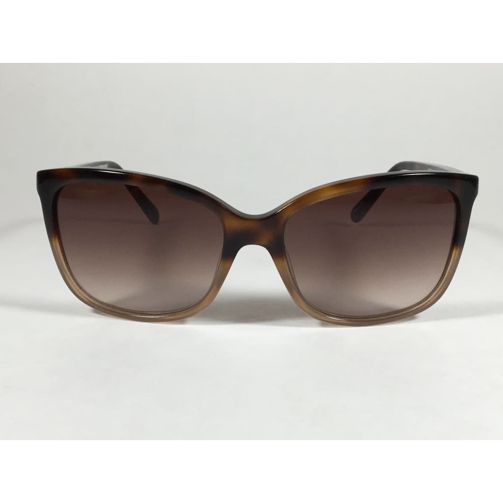 Kate Spade Kasie/s S5B Jd Square Sunglasses Brown Havana Frame With Brown Gradient Lens - Sunglasses