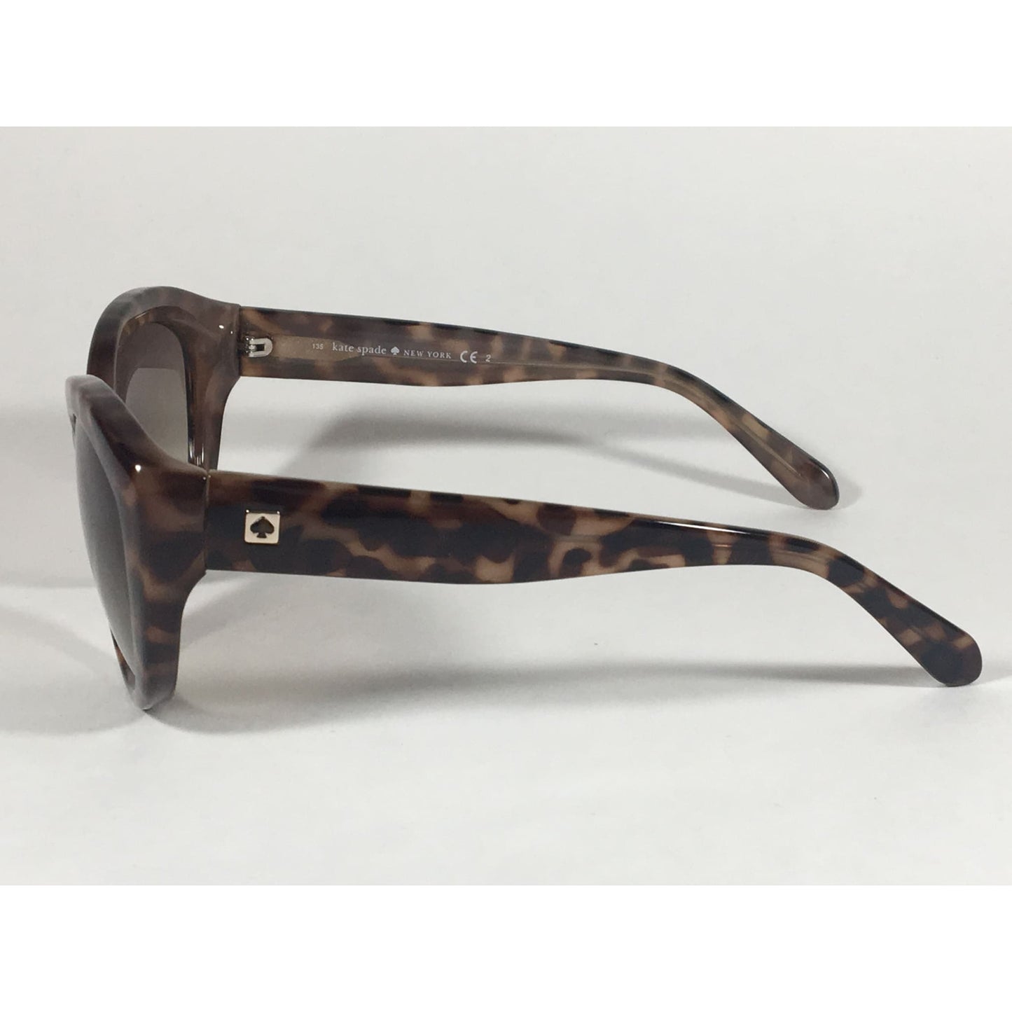 Kate Spade Sherrie Cat Eye Sunglasses Brown Tortoise Frame Brown Gradient Lens 0Fa2 Cc - Sunglasses