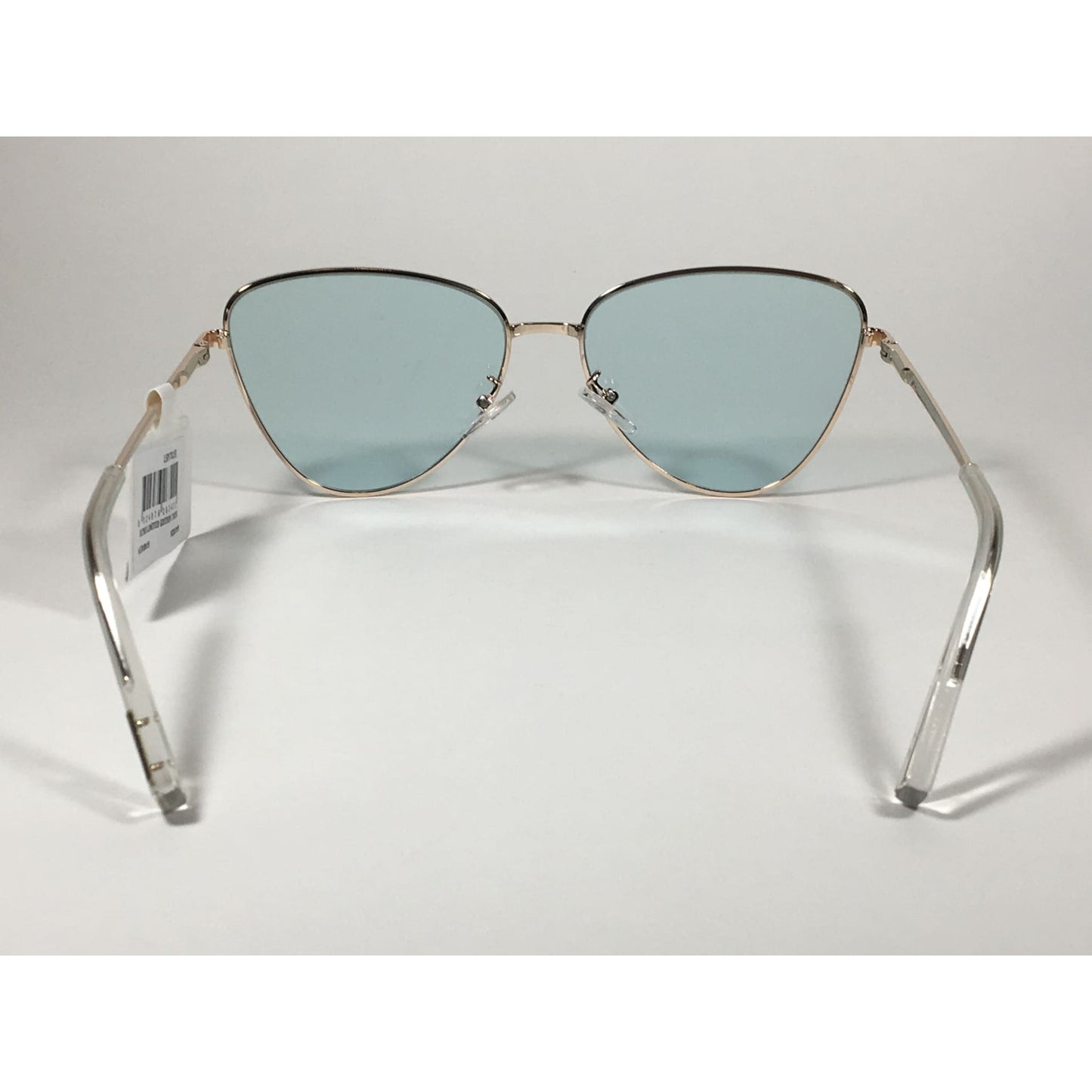 Le Specs Echo Limited Butterfly Cat Sunglasses Gold Frame Mint Blue Green Lens LSP1702153 - Sunglasses