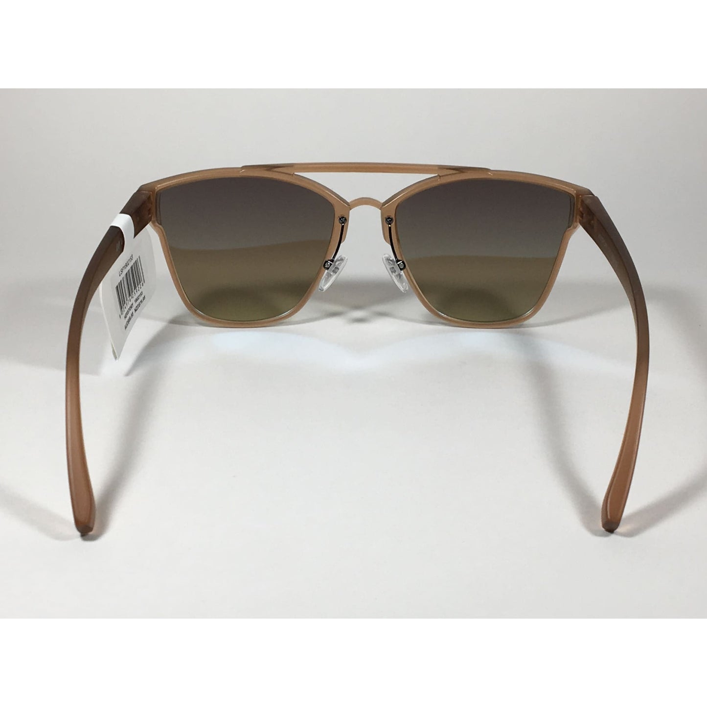 Le Specs Herstory Aviator Sunglasses Matte Ginger Frame Light Blue Mirror Lens LSP1802153 - Sunglasses
