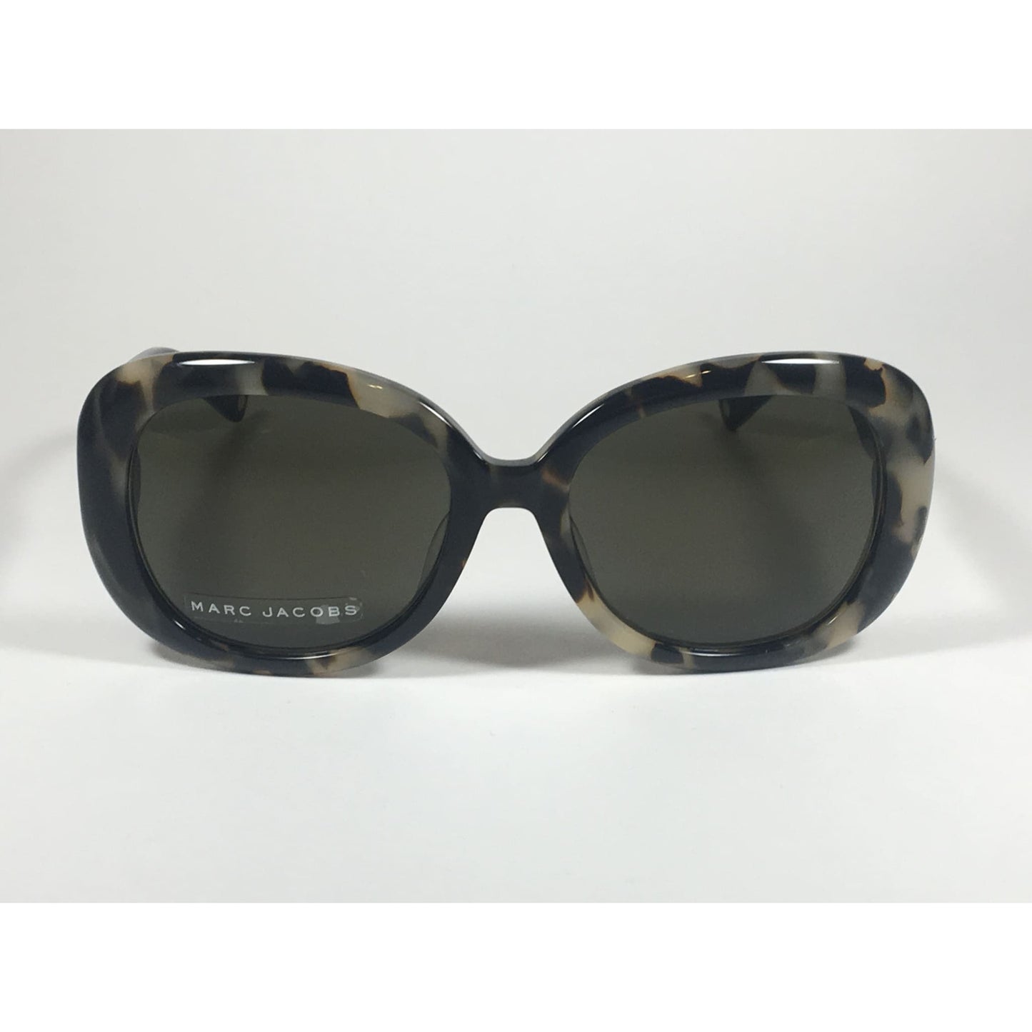 Marc Jacobs Oval MARC 97/F/S MKJ NR Sunglasses Black Light Havana Tortoise Gray Lens - Sunglasses