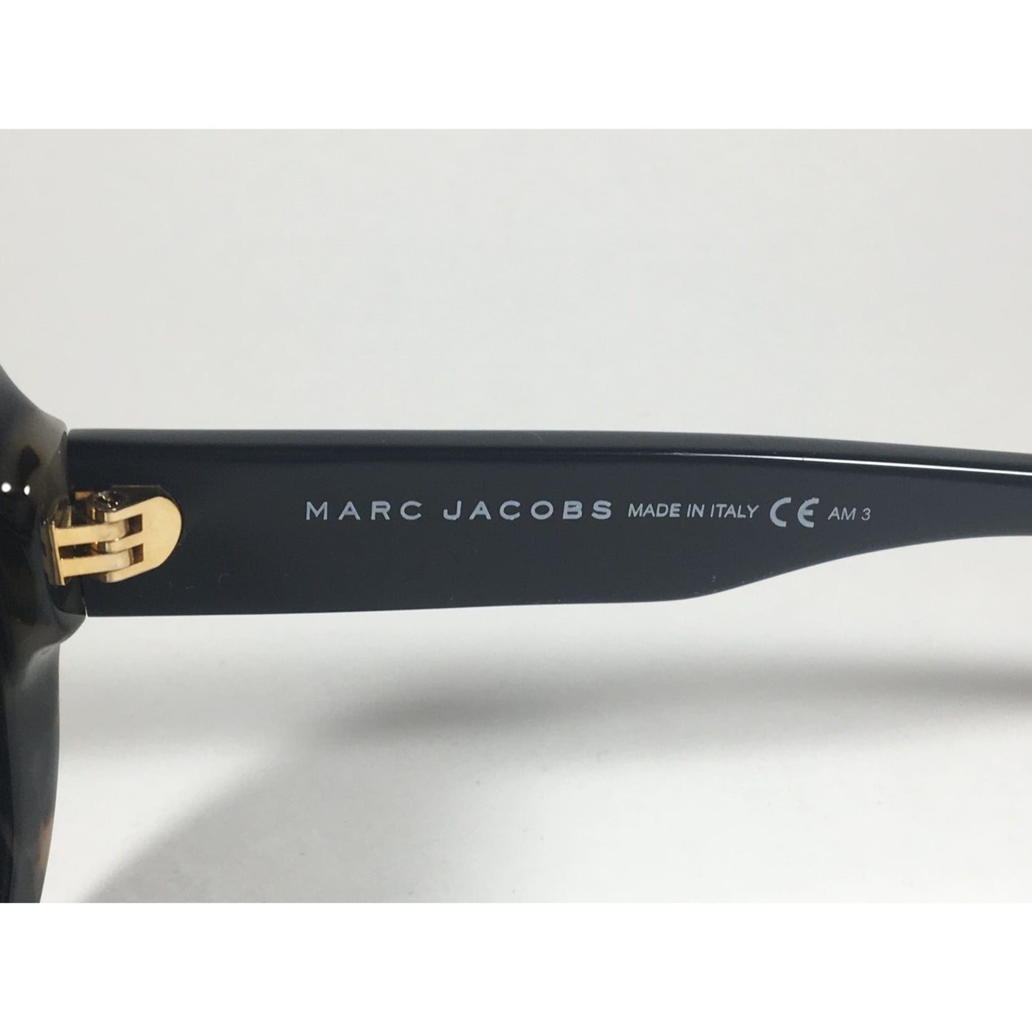 Marc Jacobs Oval MARC 97/F/S MKJ NR Sunglasses Black Light Havana Tortoise Gray Lens - Sunglasses