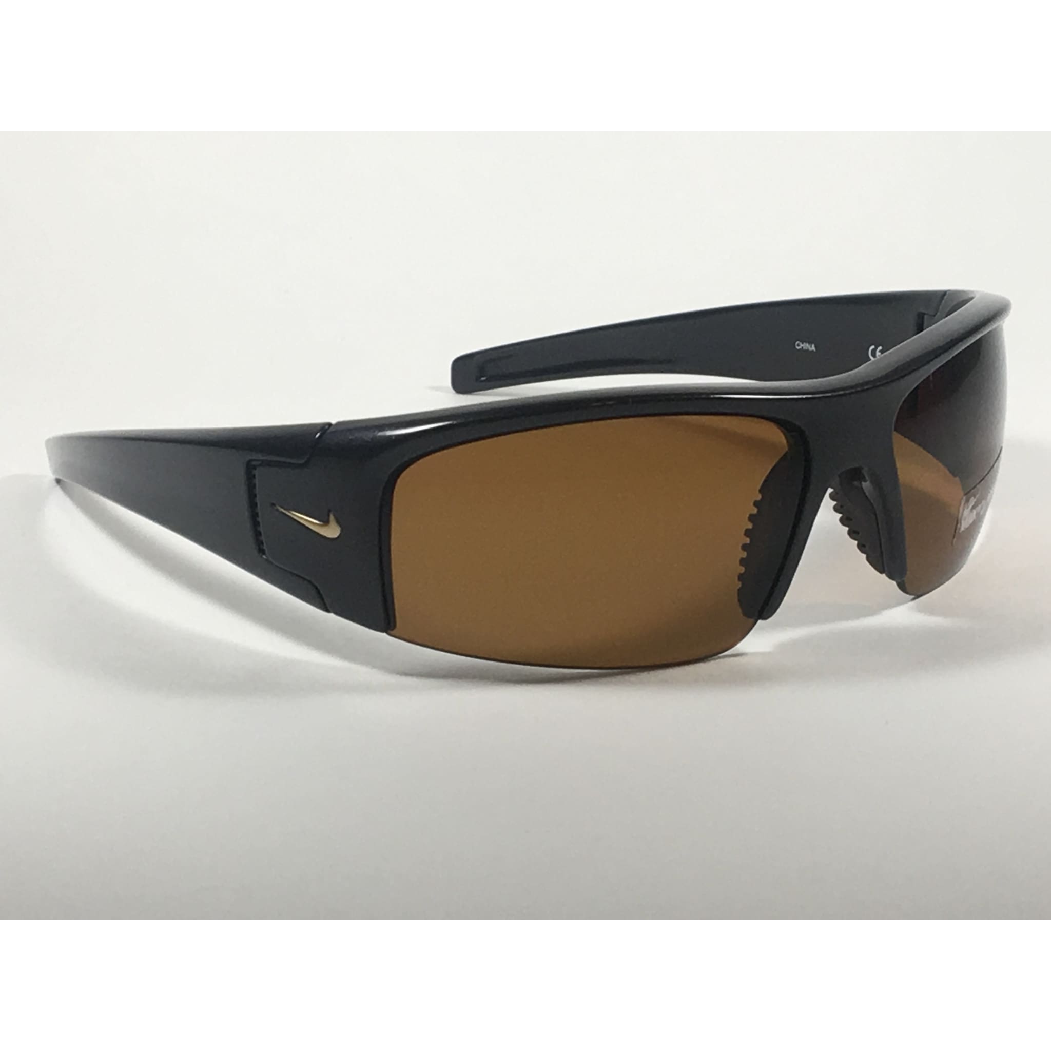 Nike Diverge Polarized Wrap Sunglasses EV0327 027 705 Onyx Black Frame TheSunglassFashion