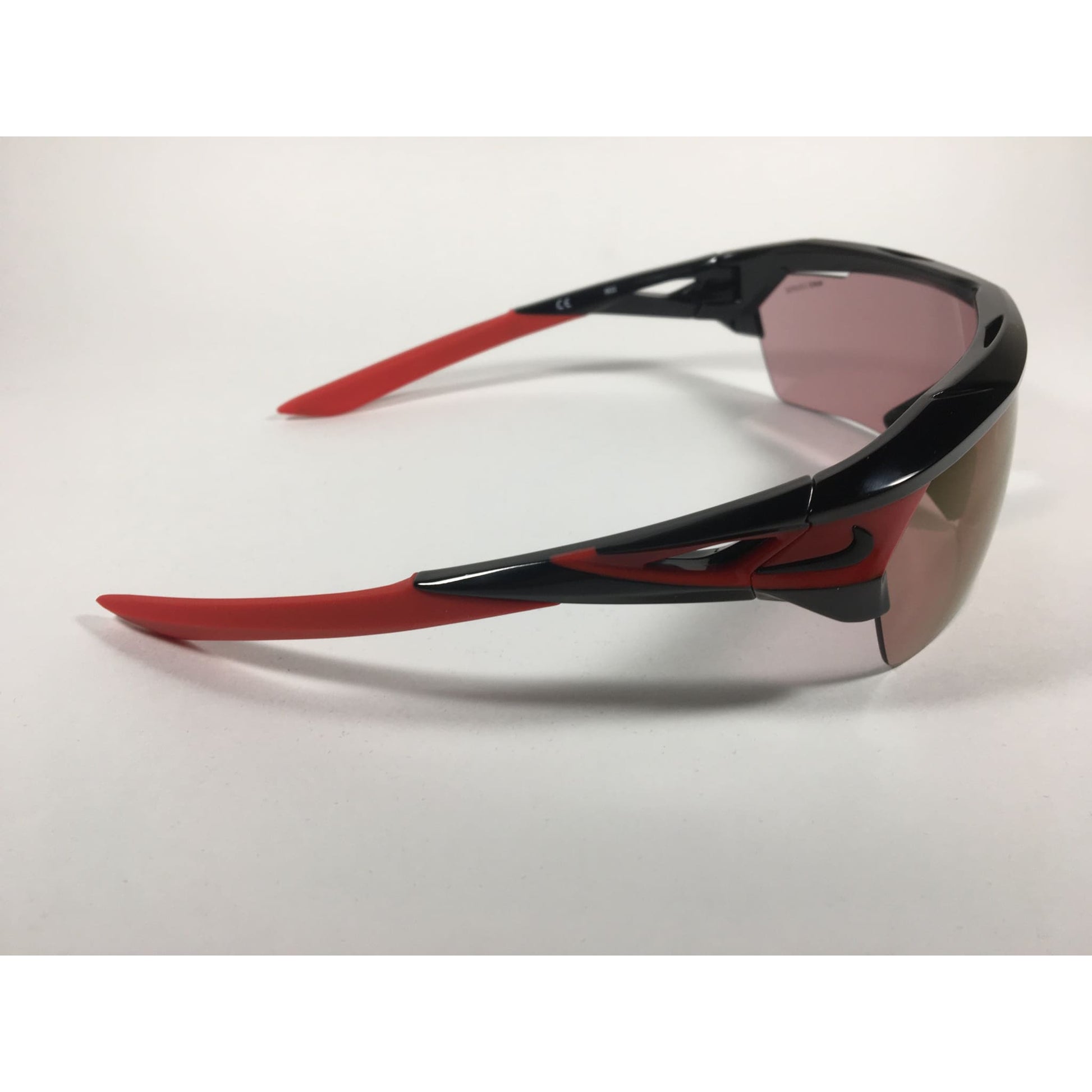 Nike Hyperforce Elite XL Sunglasses EV1189 066 Black Challenge Red Copper Tint Lens - Sunglasses