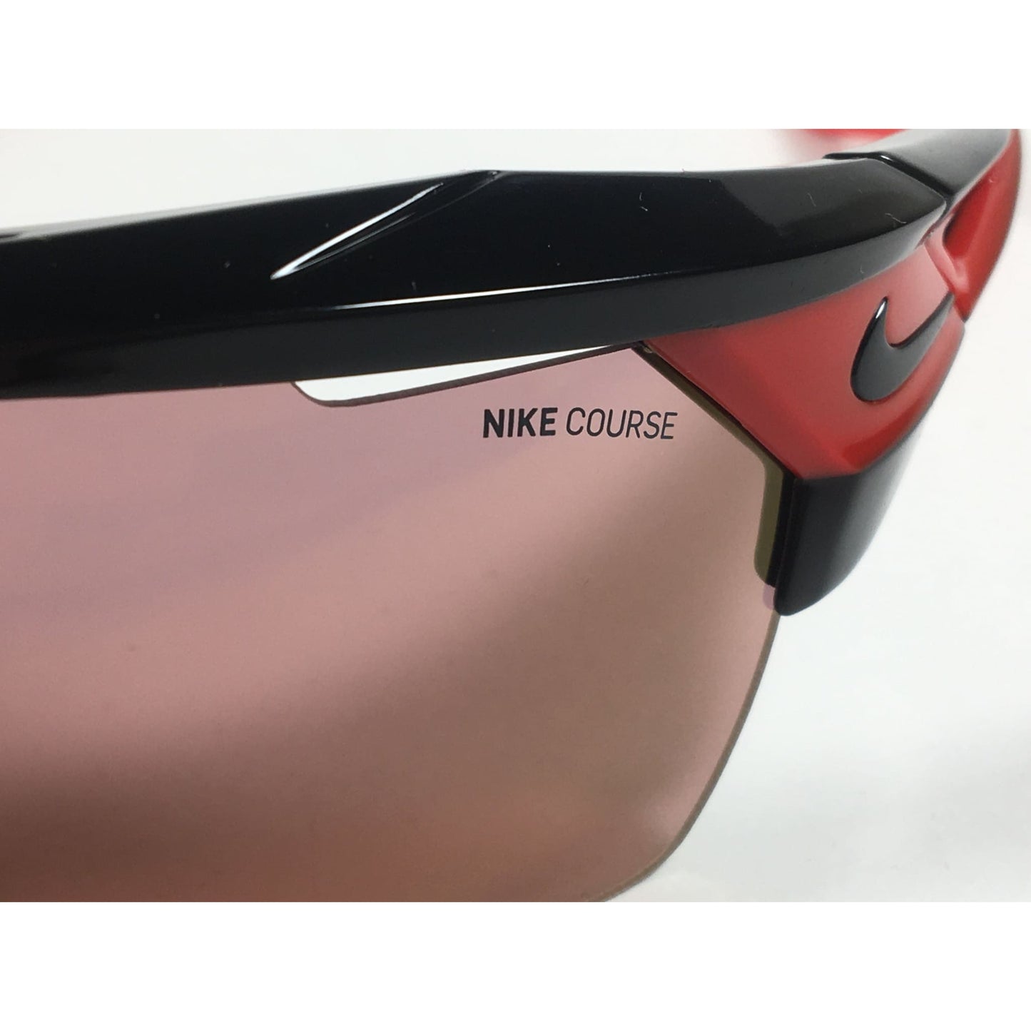 Nike Hyperforce Elite XL Sunglasses EV1189 066 Black Challenge Red Copper Tint Lens - Sunglasses