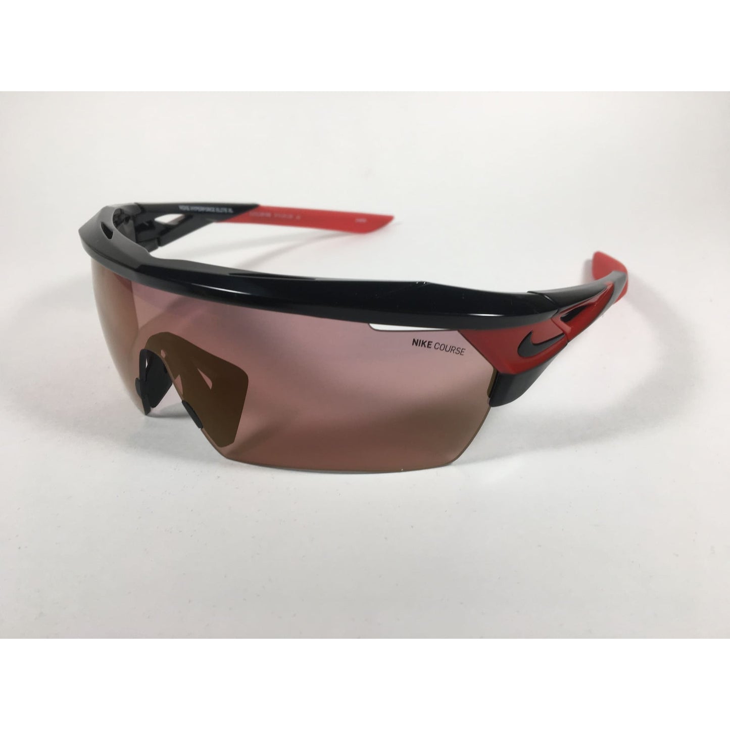 Nike Hyperforce Elite XL Sunglasses EV1189 066 Black Challenge Red Copper Tint Lens - Sunglasses