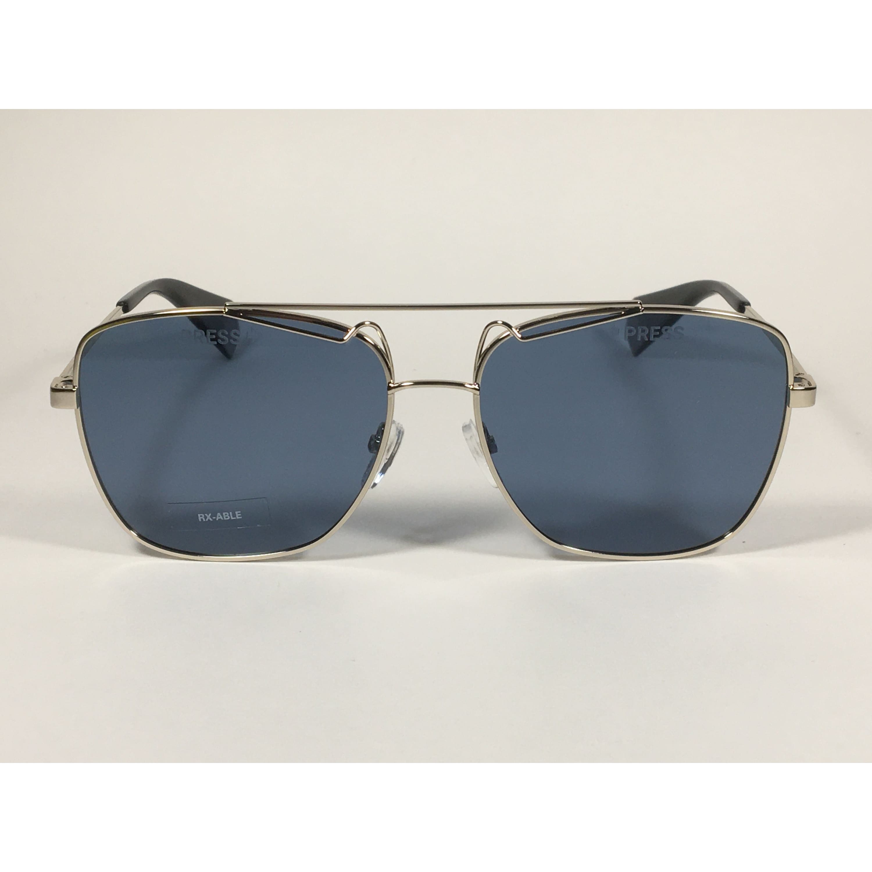 Polaroid Polarized Sunglasses Light Gold Frame Gray Blue Lens PLD6049SX  3YG-3C