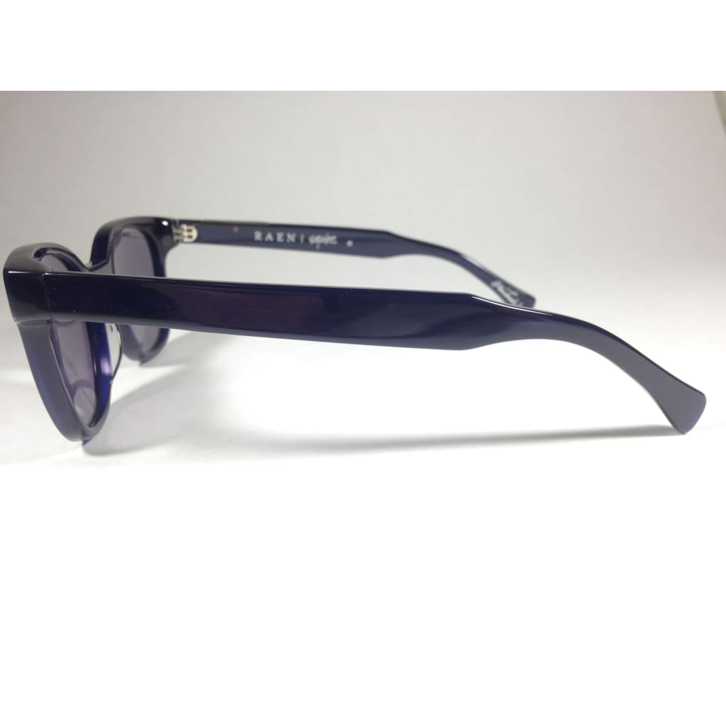 Raen Squire Cobalt Sunglasses Keyhole Dark Blue Frame Gray Lens Mens Sqr-0098-Smk - Sunglasses