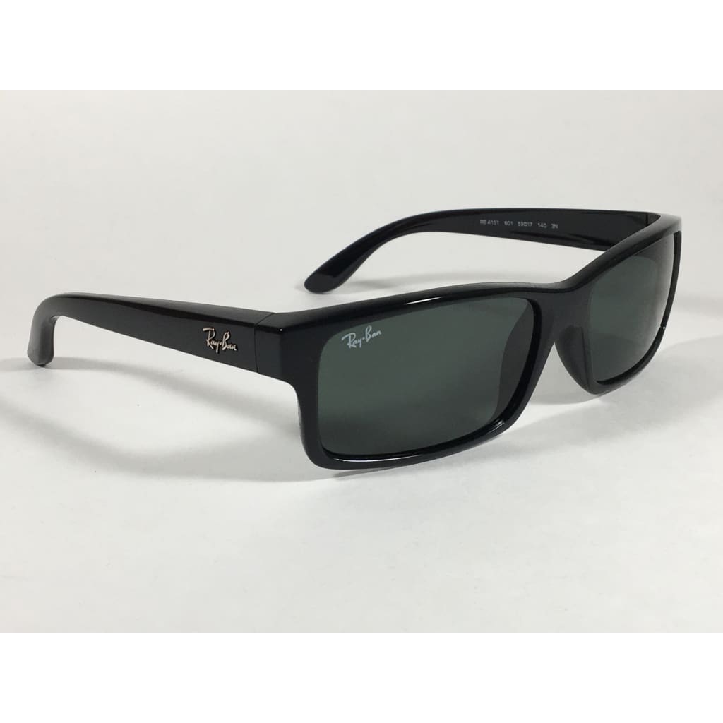 Amazon.com: Ray-Ban RB4151 Rectangular Sunglasses, Black/Green, 59 mm :  Clothing, Shoes & Jewelry