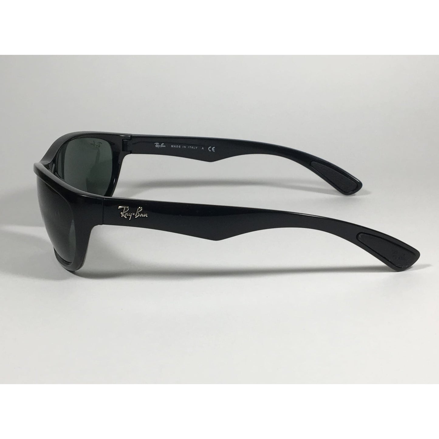 Ray-Ban Active Sport Sunglasses Black Gloss Frame Green Lens RB4188 601/71 - Sunglasses